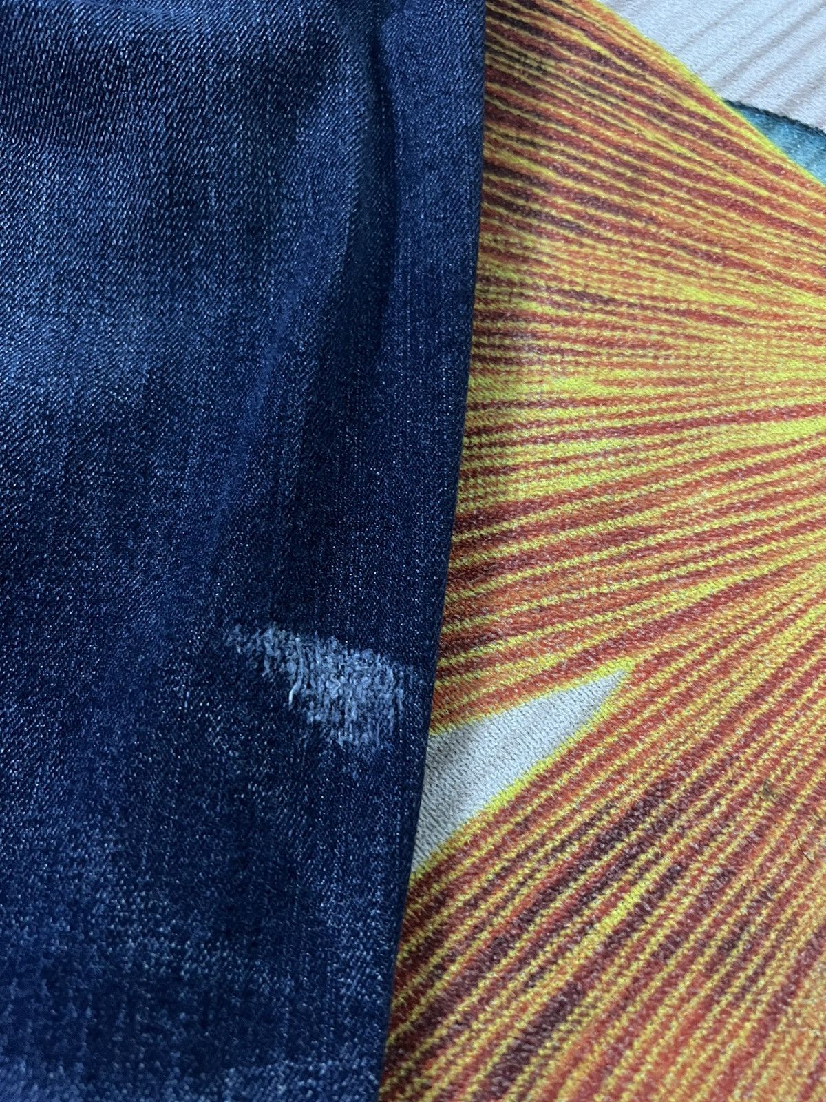 Edwin × If Six Was Nine VINTAGE EDWIN WHITE TAG DISTRESSED JEANS VERY RARE Size US 34 / EU 50 - 10 Thumbnail
