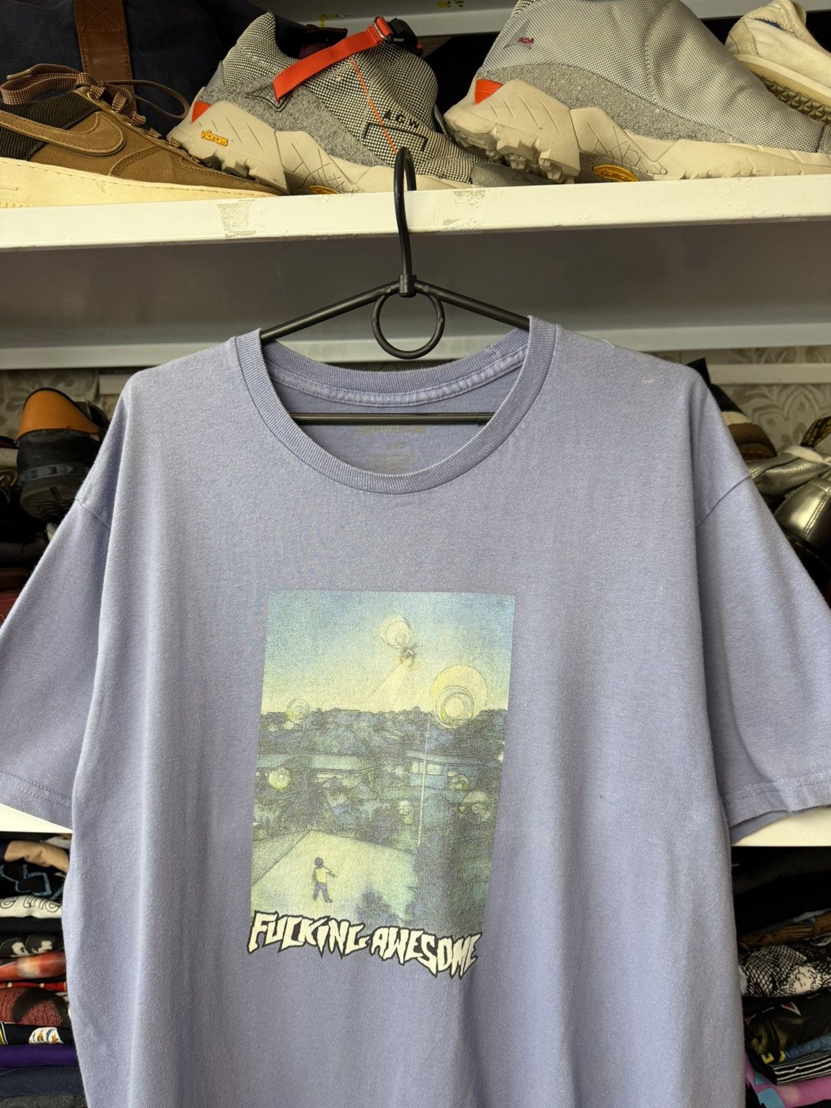 Fucking Awesome Fucking Awesome printed distressed t-shirt tee big logo Size US M / EU 48-50 / 2 - 2 Thumbnail