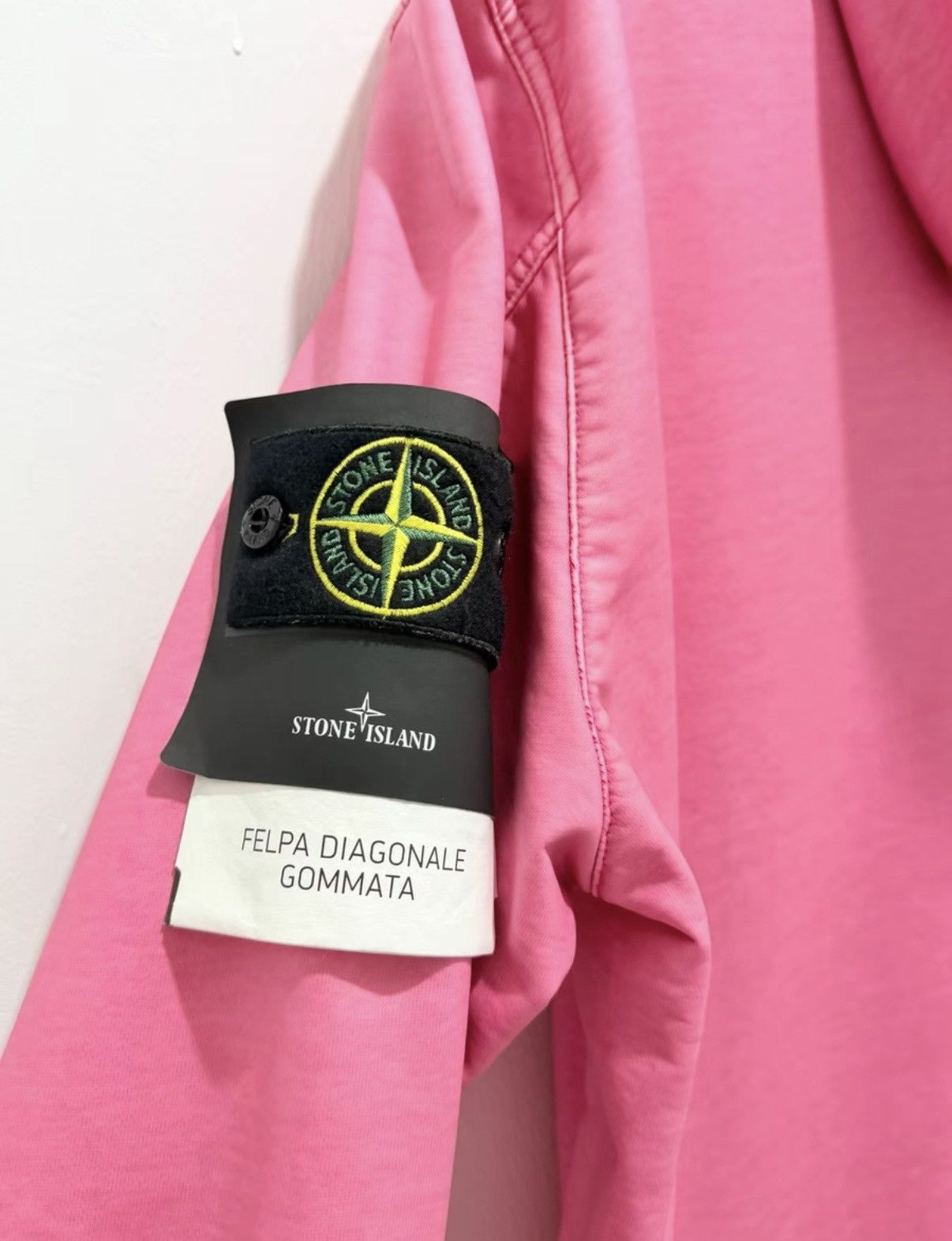 Stone Island Stone Island】 FELPA DIAGONALE GOMMATA Hooded Sweatshirt Size US L / EU 52-54 / 3 - 6 Thumbnail
