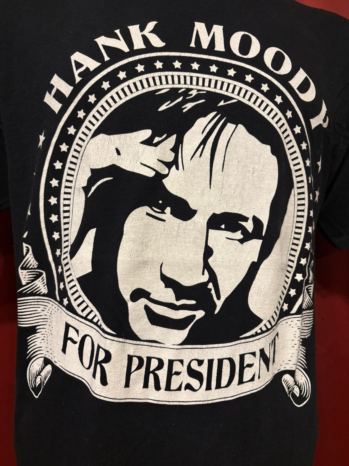 Vintage Vintage Hank Moody For President Tshirt HBO Californication Size US L / EU 52-54 / 3 - 3 Thumbnail