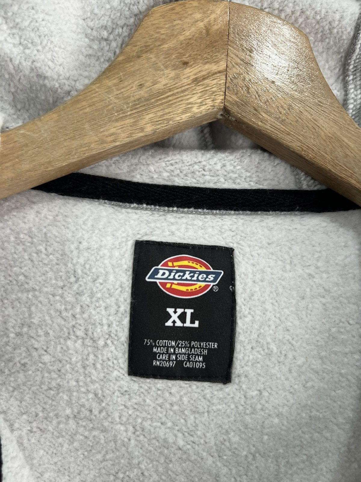 Dickies Vintage Y2K Dickies Zip Up Hoodie Sweater Size US XL / EU 56 / 4 - 3 Thumbnail