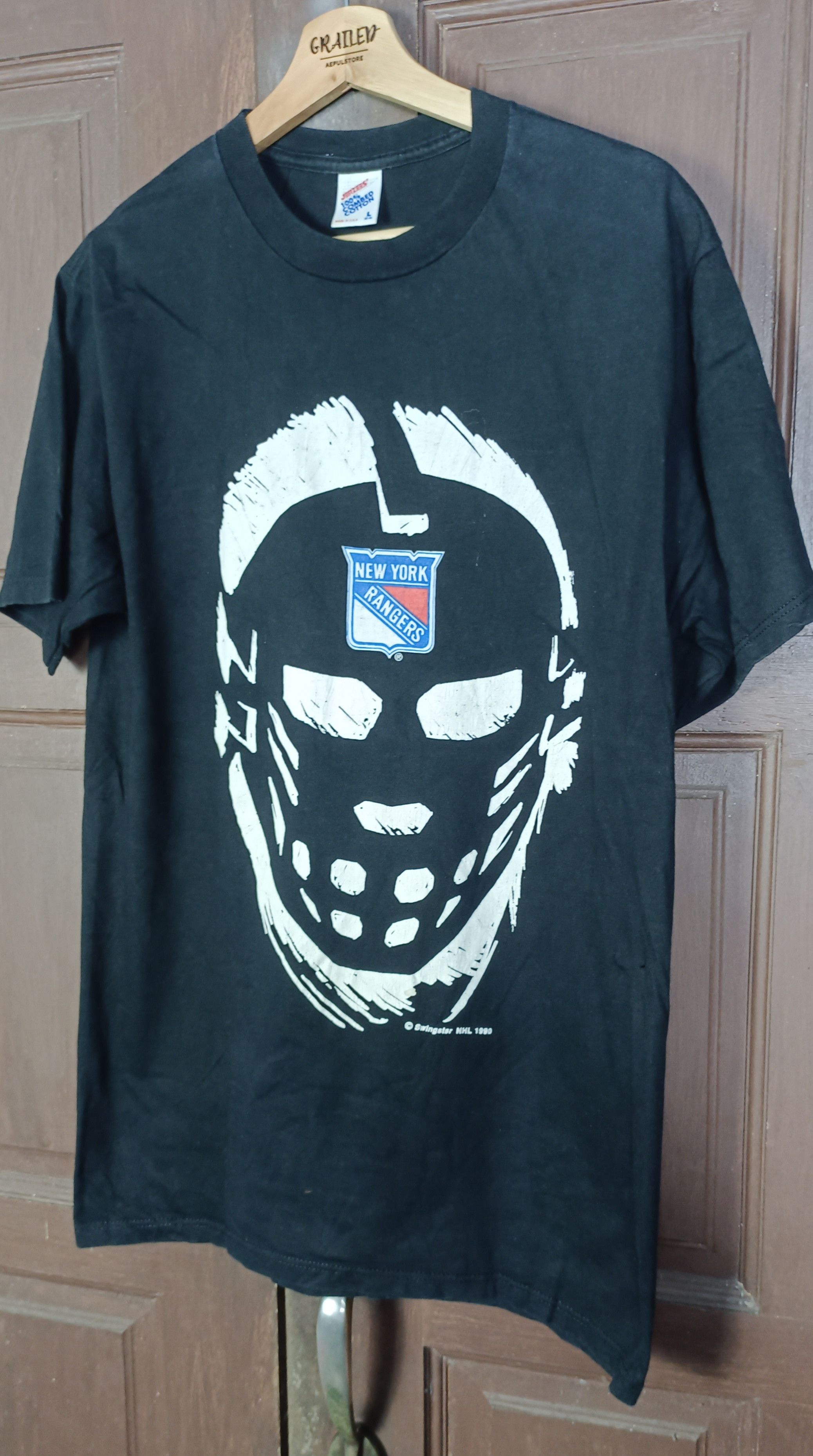 NHL × Vintage Vintage 90s🔥 Swingster NHL New York Rangers Size US M / EU 48-50 / 2 - 2 Thumbnail