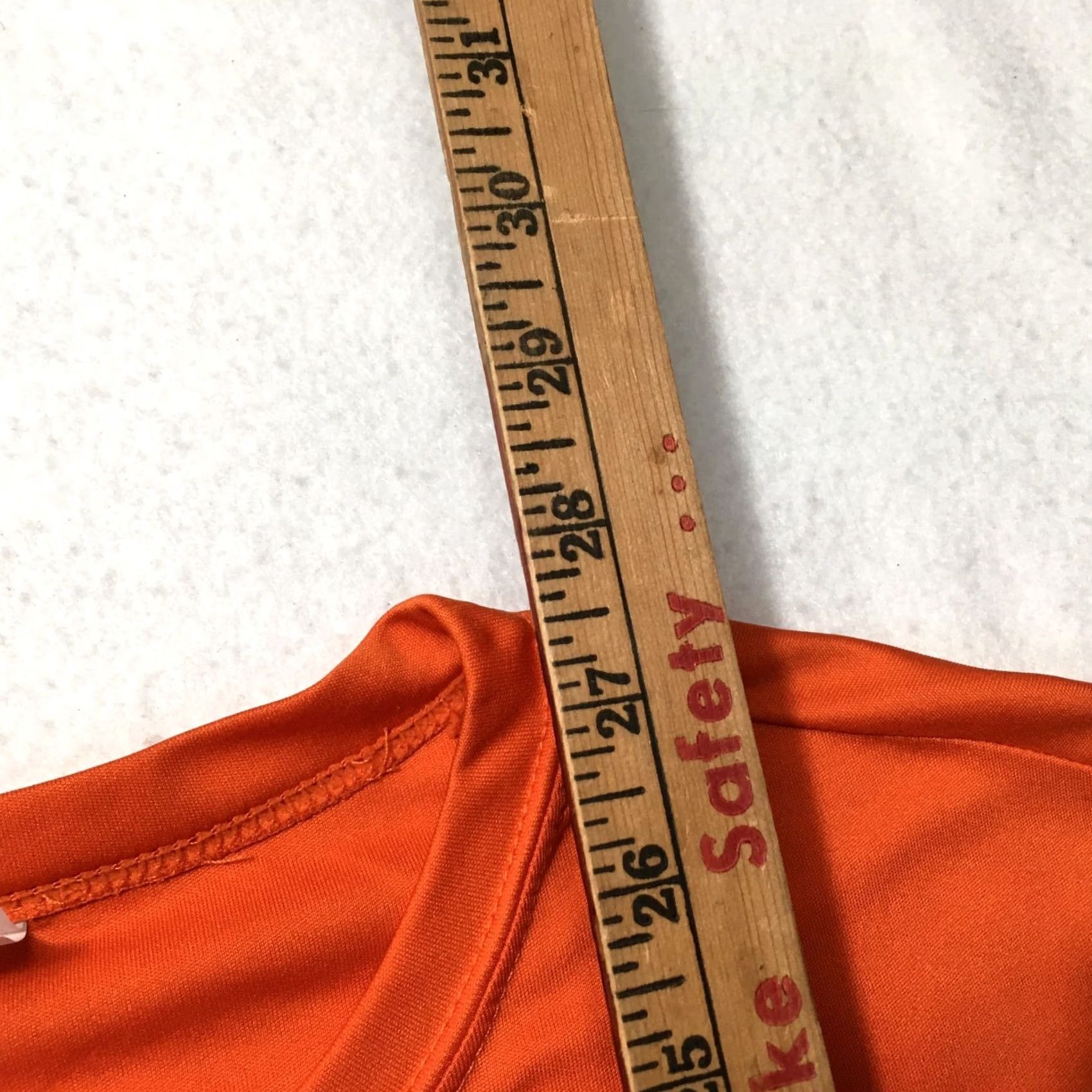 Vintage Sport-Tek T-Shirt Men’s Medium Dry Active Fit Orange Crew Neck BAWS Baseball #2 Size US M / EU 48-50 / 2 - 7 Thumbnail