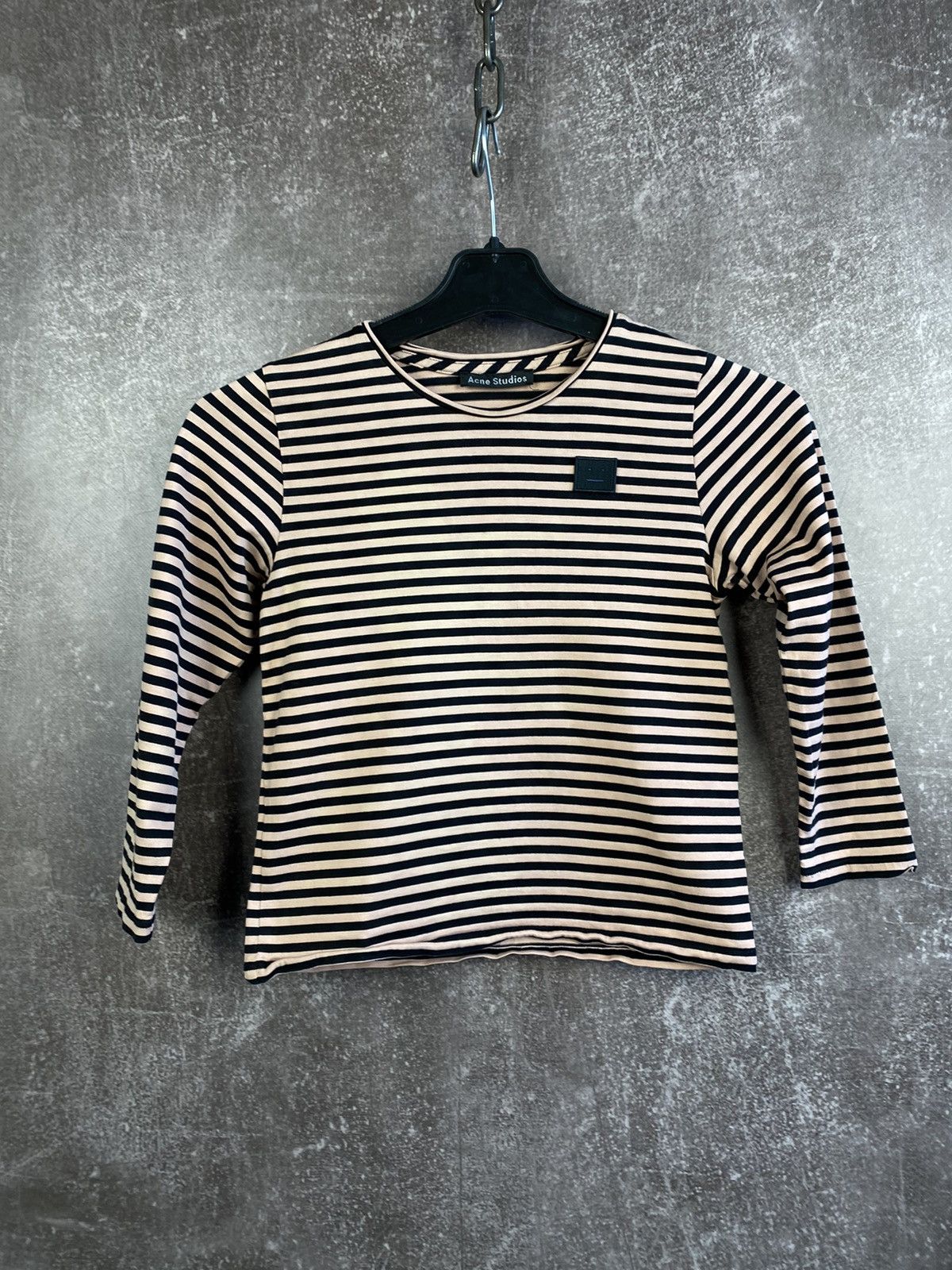 Acne Studios Acne Studios Long Sleeve Stripped T-shrit Size XS / US 0-2 / IT 36-38 - 1 Thumbnail
