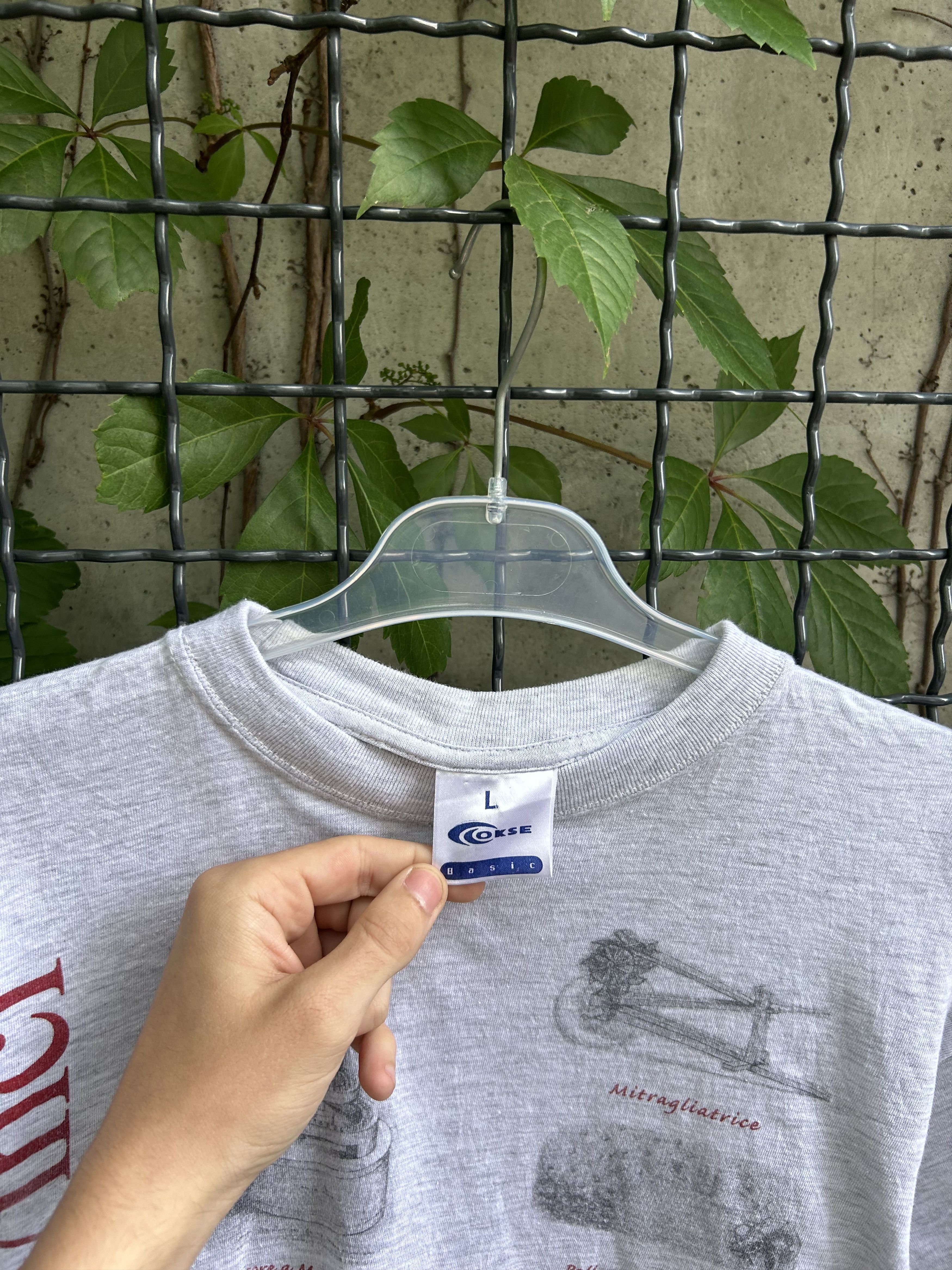 Vintage Vintage 90s Leonardo da Vinci Firenze Art T-shirt Size US L / EU 52-54 / 3 - 3 Thumbnail