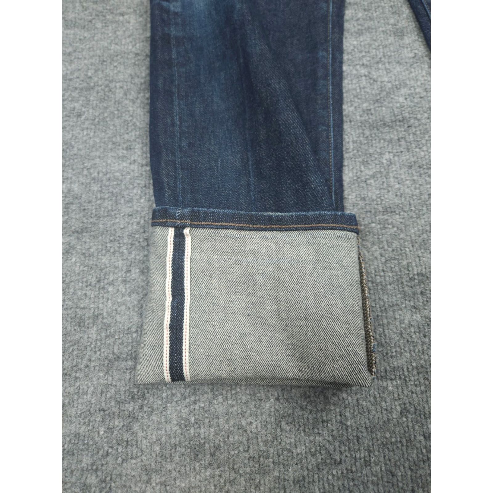 Uniqlo Uniqlo Jeans Mens 36x34 Blue Slim Straight Selvedge Stretch Kaihara Denim Pants Shirt? Size US 36 / EU 52 - 4 Thumbnail