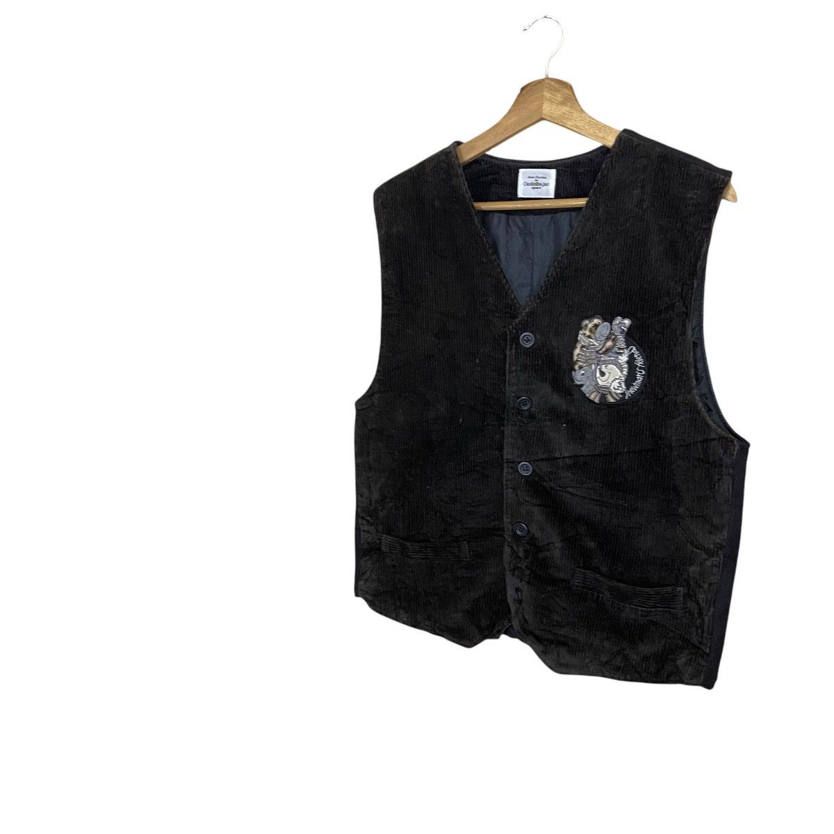 Jean Charles De Castelbajac Jean Charles De Castelbajac Corduroy Vest Size 40S - 3 Thumbnail