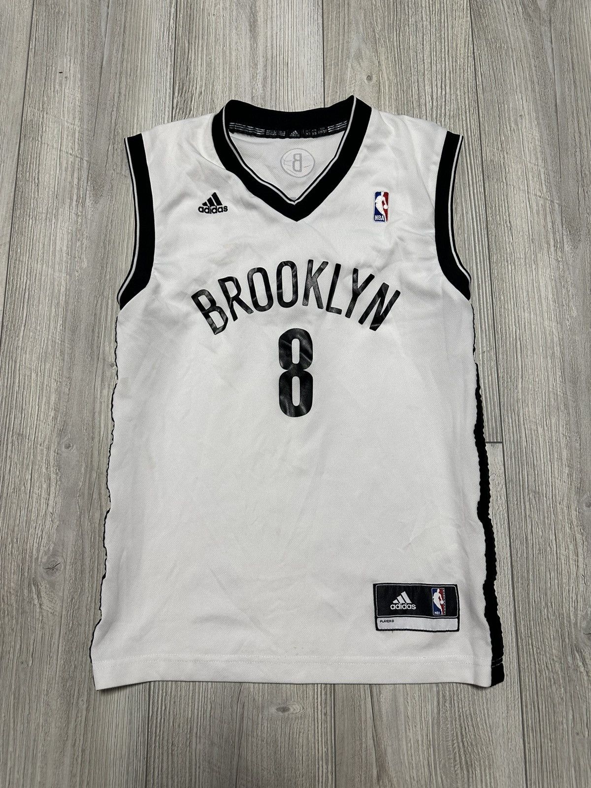 2012-14 BROOKLYN NETS WILLIAMS #8 ADIDAS JERSEY (HOME) L - Classic American  Sports