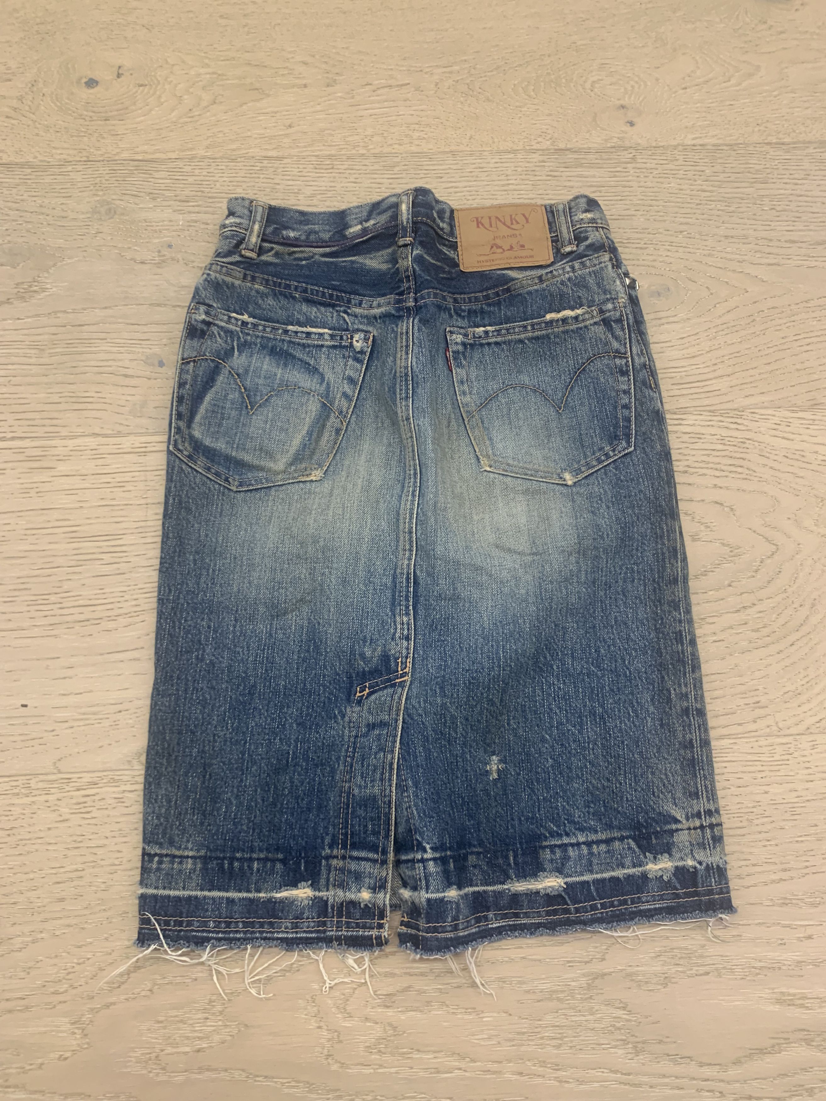 Hysteric Glamour Hysteric Glamour Midi Denim Skirt Size 29" - 3 Thumbnail
