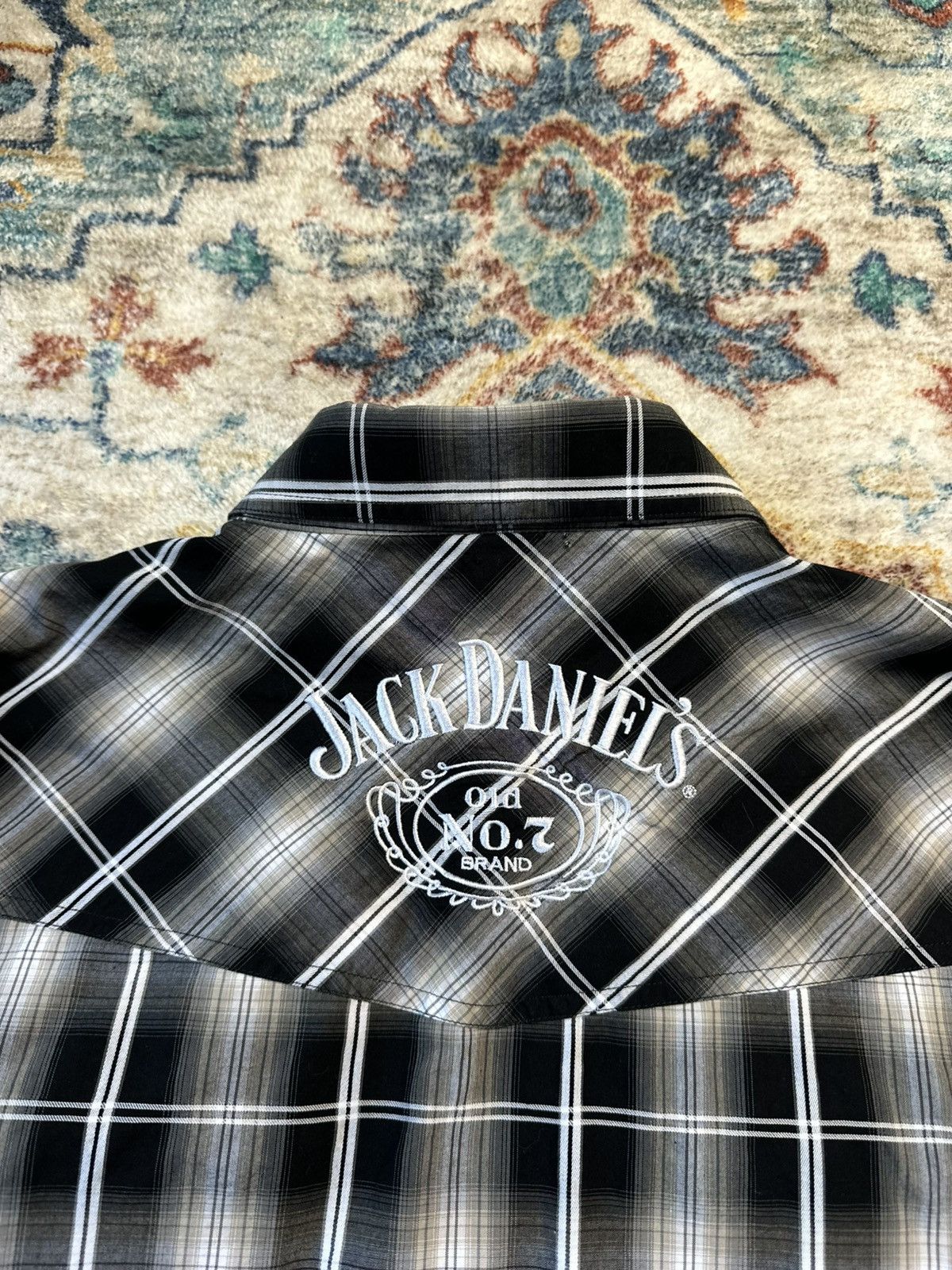 Other Vintage Jack Daniels Plaid Pearl Snap Shirt Size XL Size US XL / EU 56 / 4 - 5 Thumbnail