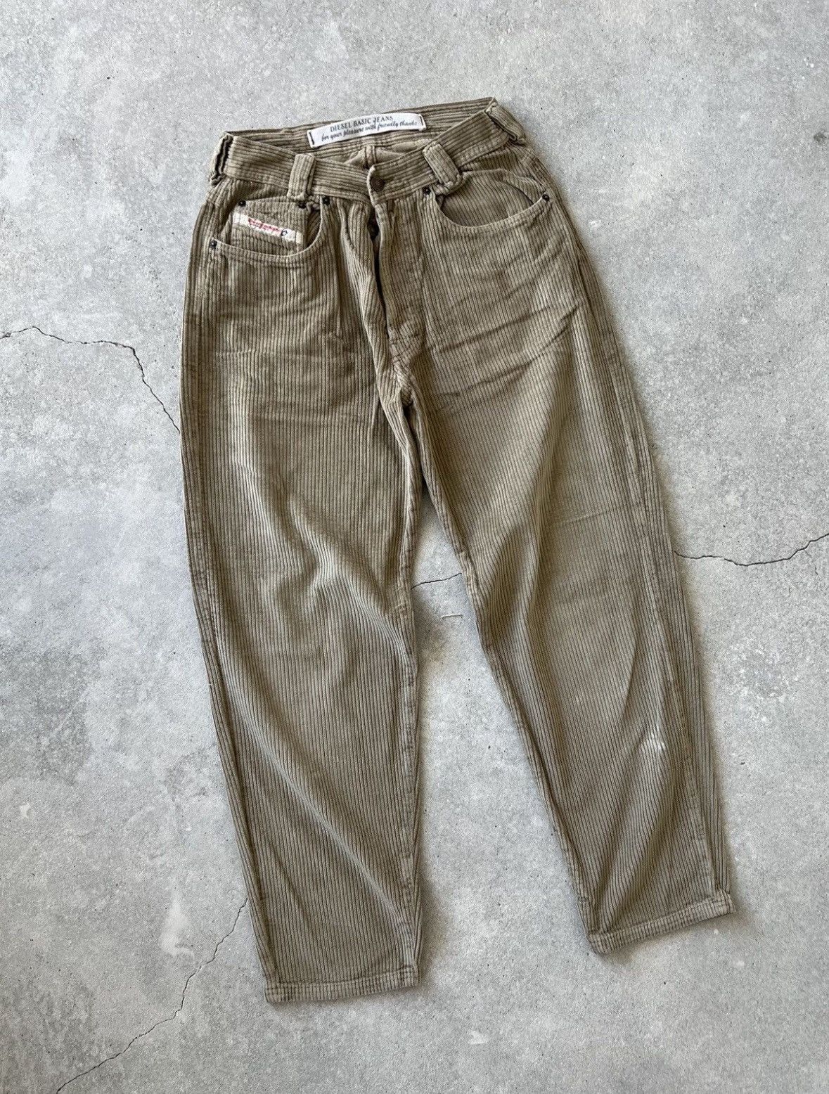 Diesel Vintage Diesel Corduroy Pants Size US 29 - 11 Thumbnail