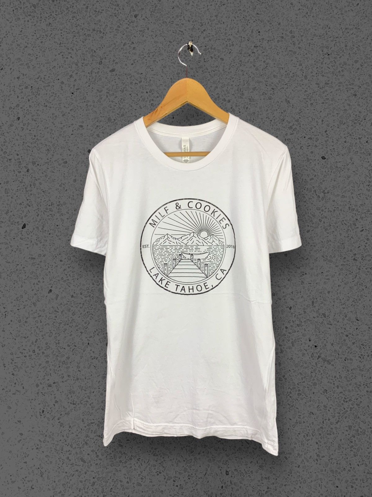 Vintage Rare! Milf & Cookies Lake Tahoe Parody Tee Size US M / EU 48-50 / 2 - 1 Thumbnail