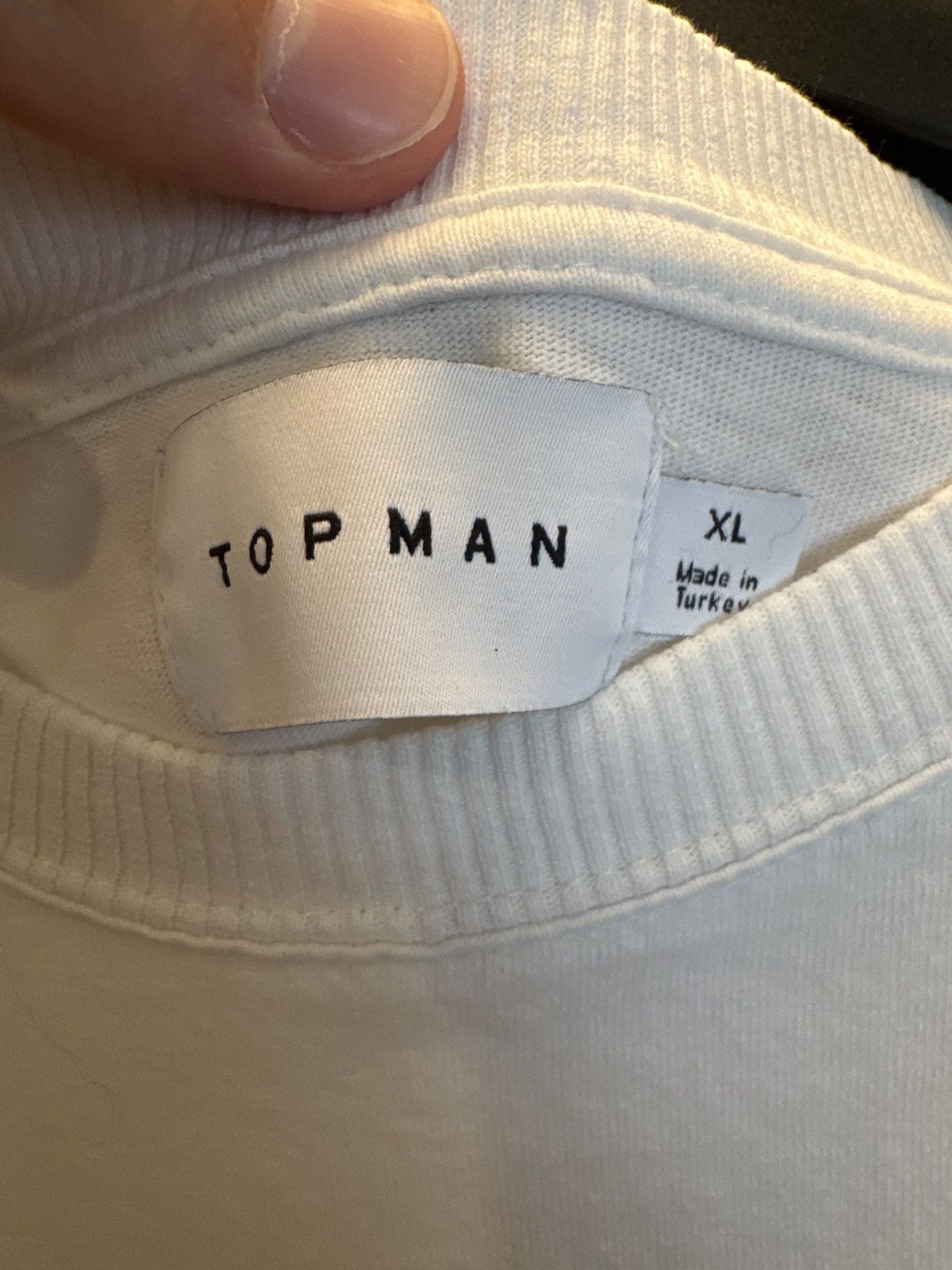 Topman Topman White x Greek Size US XL / EU 56 / 4 - 4 Thumbnail