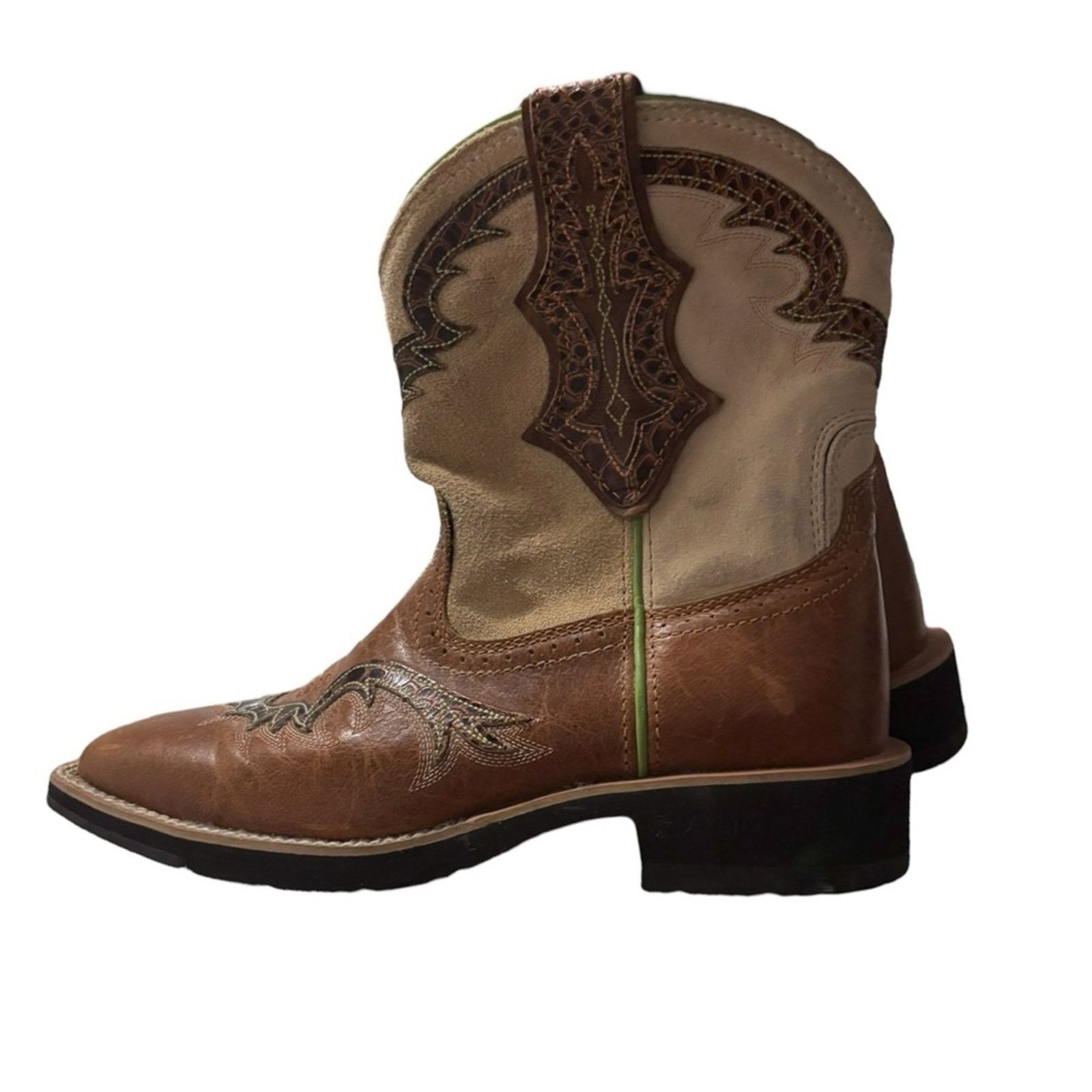Ariat Ariat Women's Fatbaby Heritage Dapper Western Boot Size US 7 / IT 37 - 1 Thumbnail