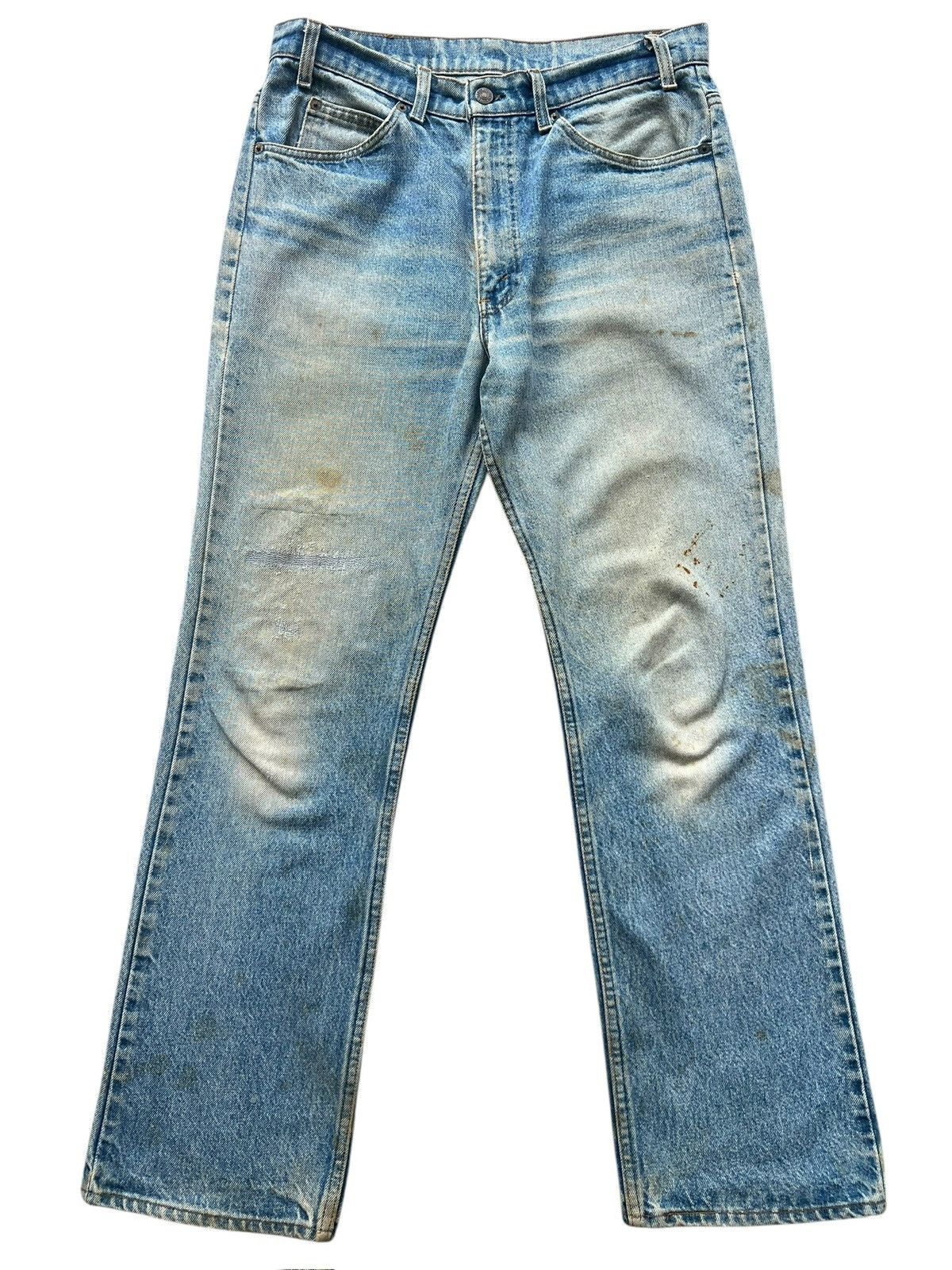 Levi's Vintage 80s Levi’s Orange Tab Distressed Denim Jeans 33x30.5 Size US 33 - 4 Thumbnail
