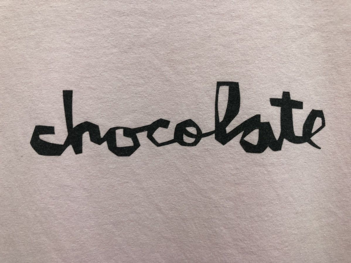 Chocolate × Girl Skateboards × Vintage VTG 🔥 CHOCOLATE SKATEBOARDS LOGO SKATE TEE RAVE COLOUR Size US M / EU 48-50 / 2 - 6 Thumbnail