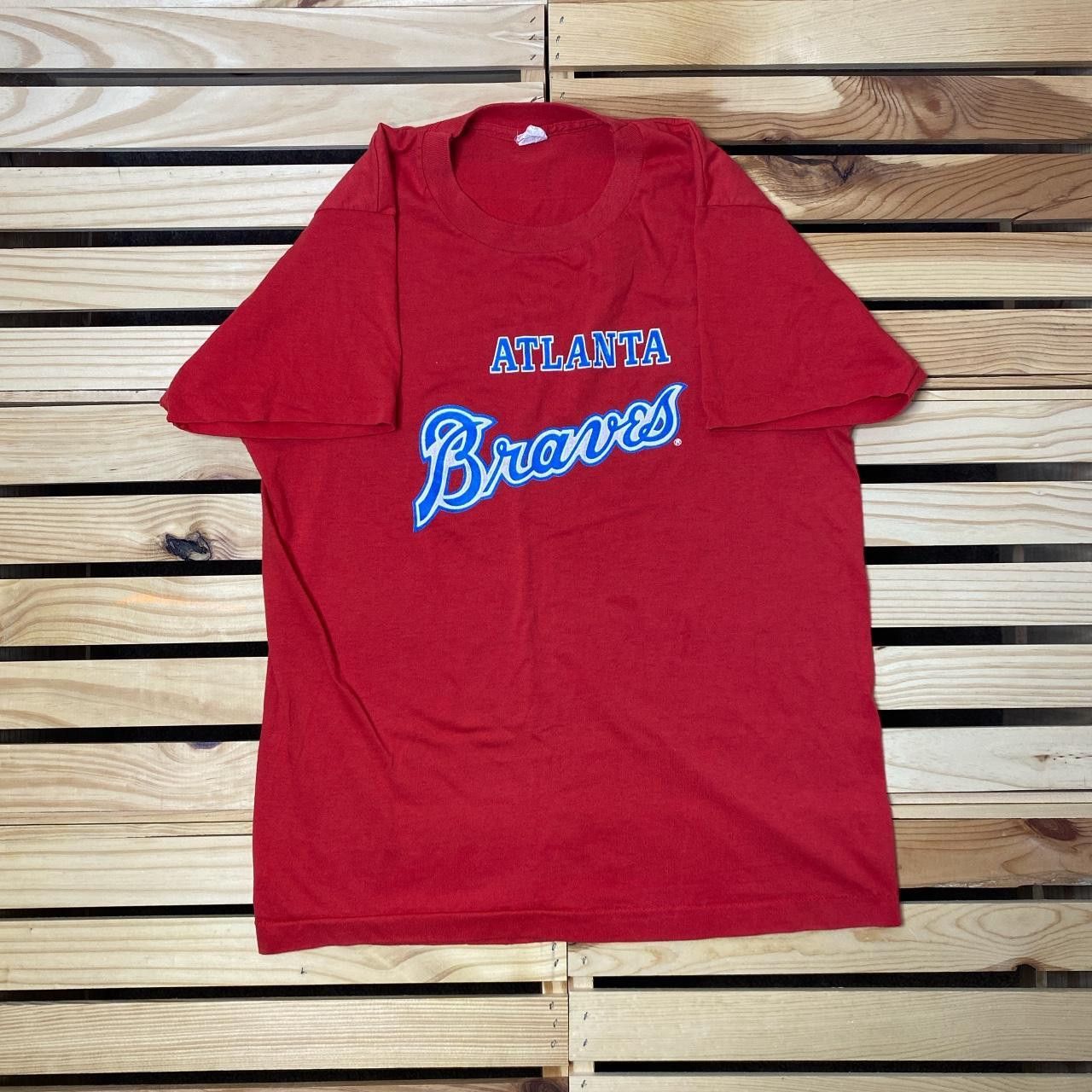 Other True Vintage MLB Atlanta Braves Red Baseball Tee Size Large Size US L / EU 52-54 / 3 - 1 Thumbnail
