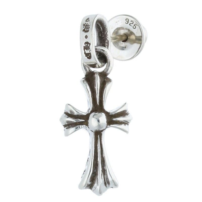 Chrome Hearts Chrome Hearts Baby Fat Drop Silver Earring Size ONE SIZE - 1 Thumbnail
