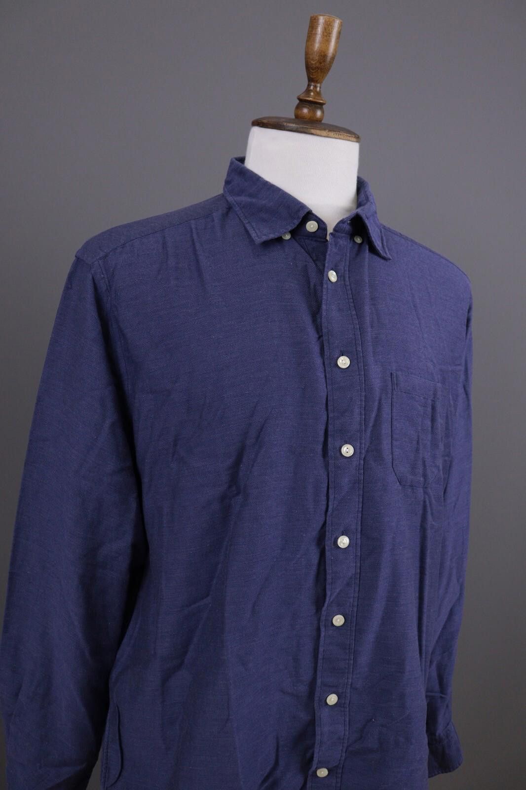 Eton Eton Contemporary Blue Luxury Dress Shirt Size 46 / 18 / XXL Size US XXL / EU 58 / 5 - 6 Thumbnail