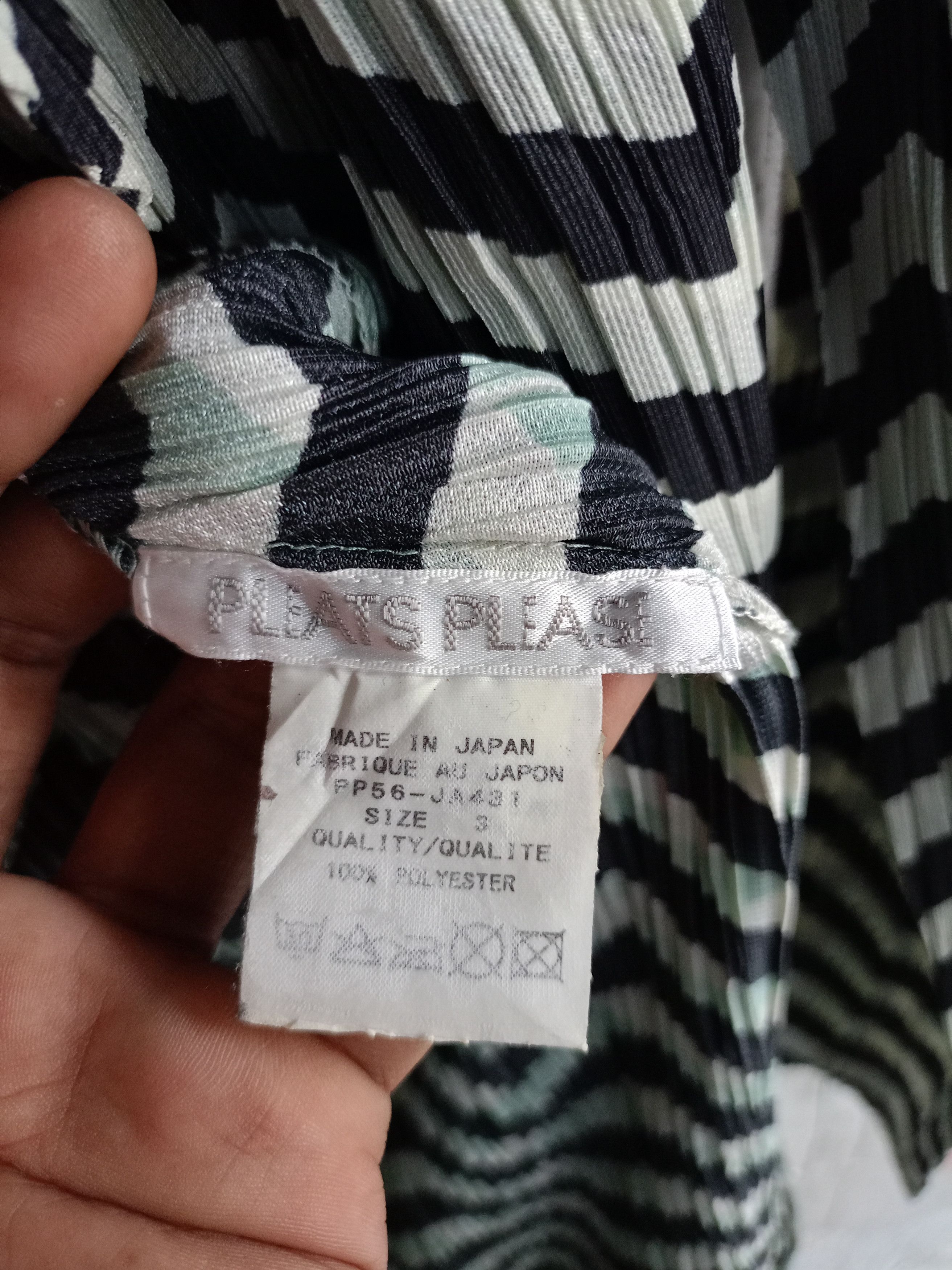 Issey Miyake Rare Pleats please Issey Miyake printed Long Cardigan Size L / US 10 / IT 46 - 6 Thumbnail