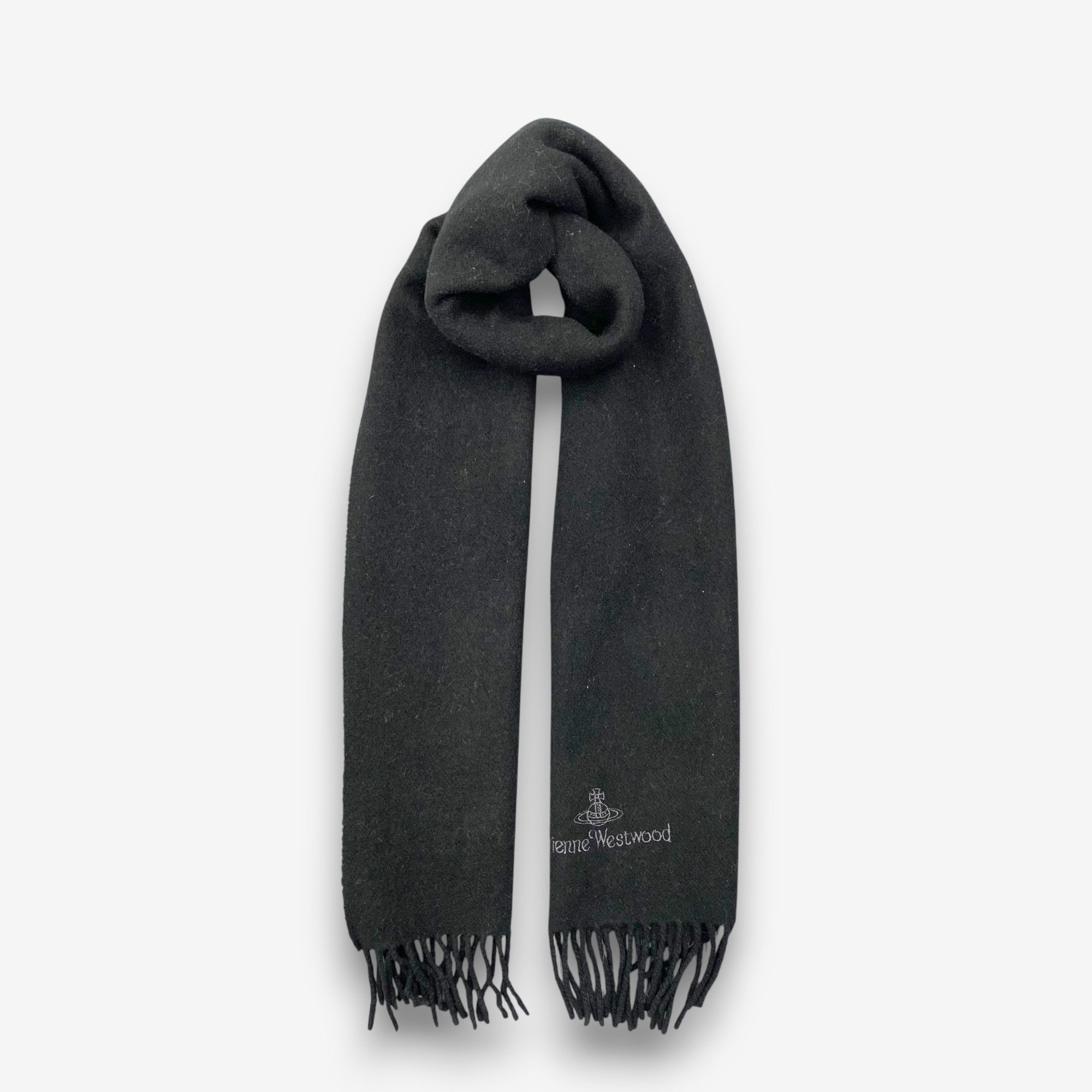 Vivienne Westwood Vintage Vivienne Westwood Scarf Muffler Wool Orbs Scarves Size ONE SIZE - 1 Thumbnail