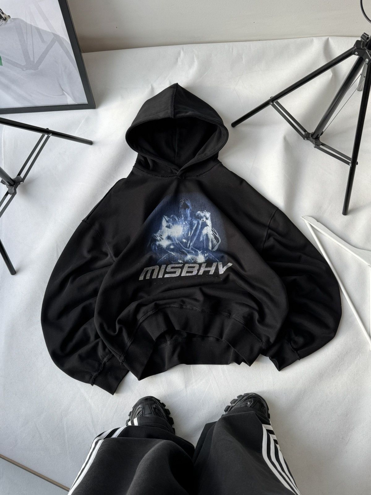 Misbhv MISBHV Print Boxy Fit Hoodie Size US M / EU 48-50 / 2 - 3 Thumbnail
