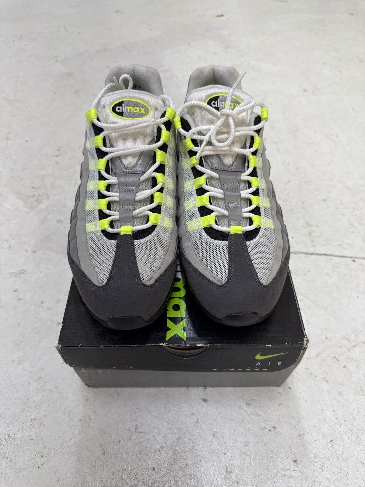 Nike Nike airmax 95 og neon Size US 11.5 / EU 44-45 - 5 Thumbnail