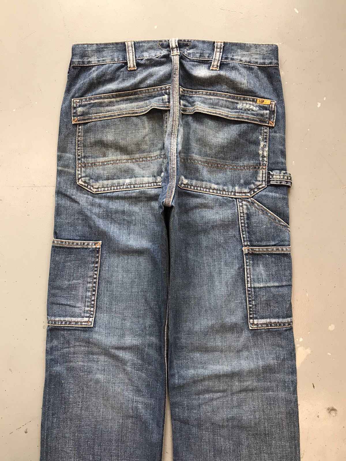 Vintage Vintage meltin pot double knee distressed denim Size US 30 / EU 46 - 9 Thumbnail