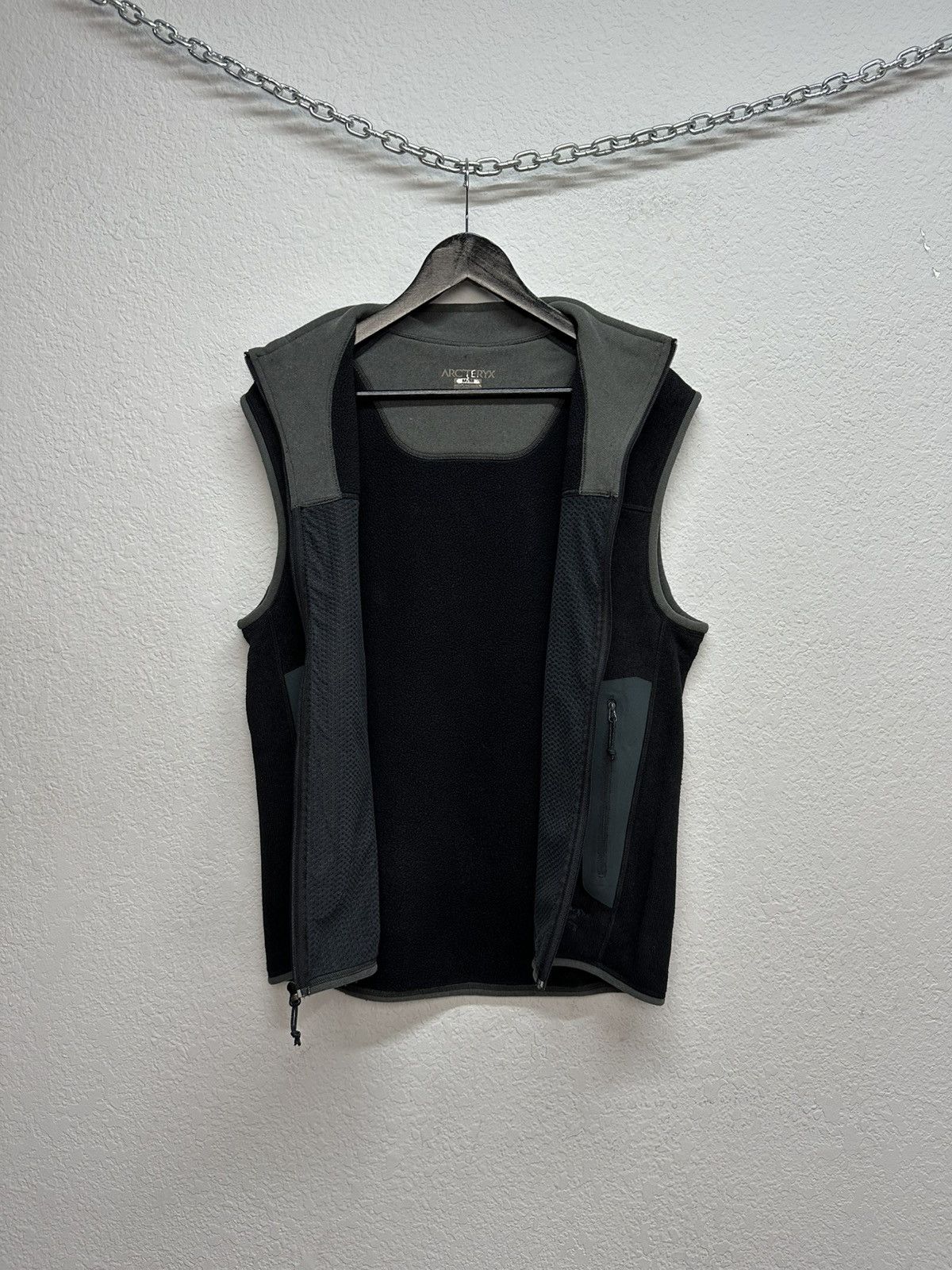 Arc'teryx Vintage Arc’teryx Polartec Vest Black Gorpcore Fleece Size US M / EU 48-50 / 2 - 6 Thumbnail
