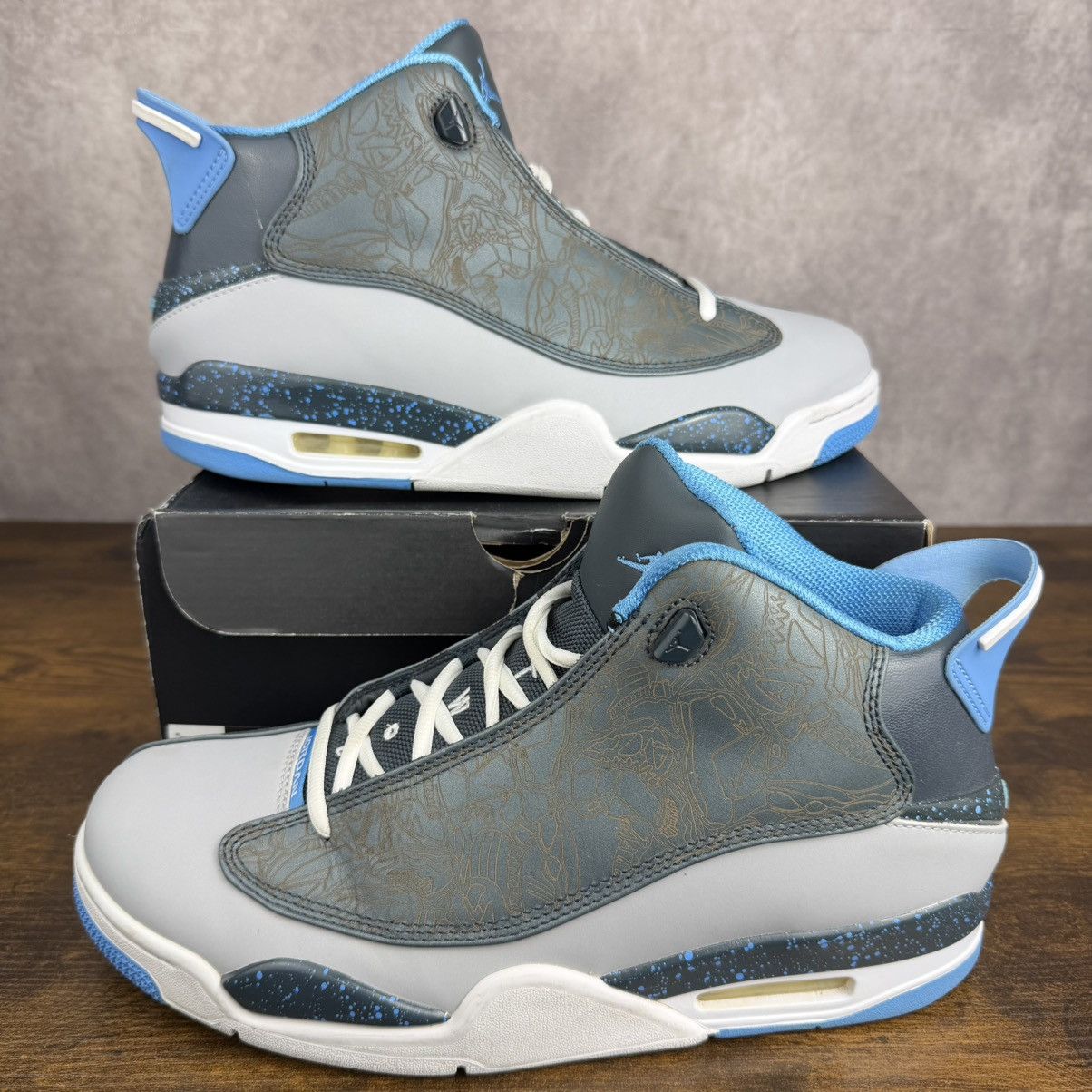Jordan Brand Air Jordan Dub Zero Wolf Grey University Blue 311046-007 OG Size US 10.5 / EU 43-44 - 2 Thumbnail