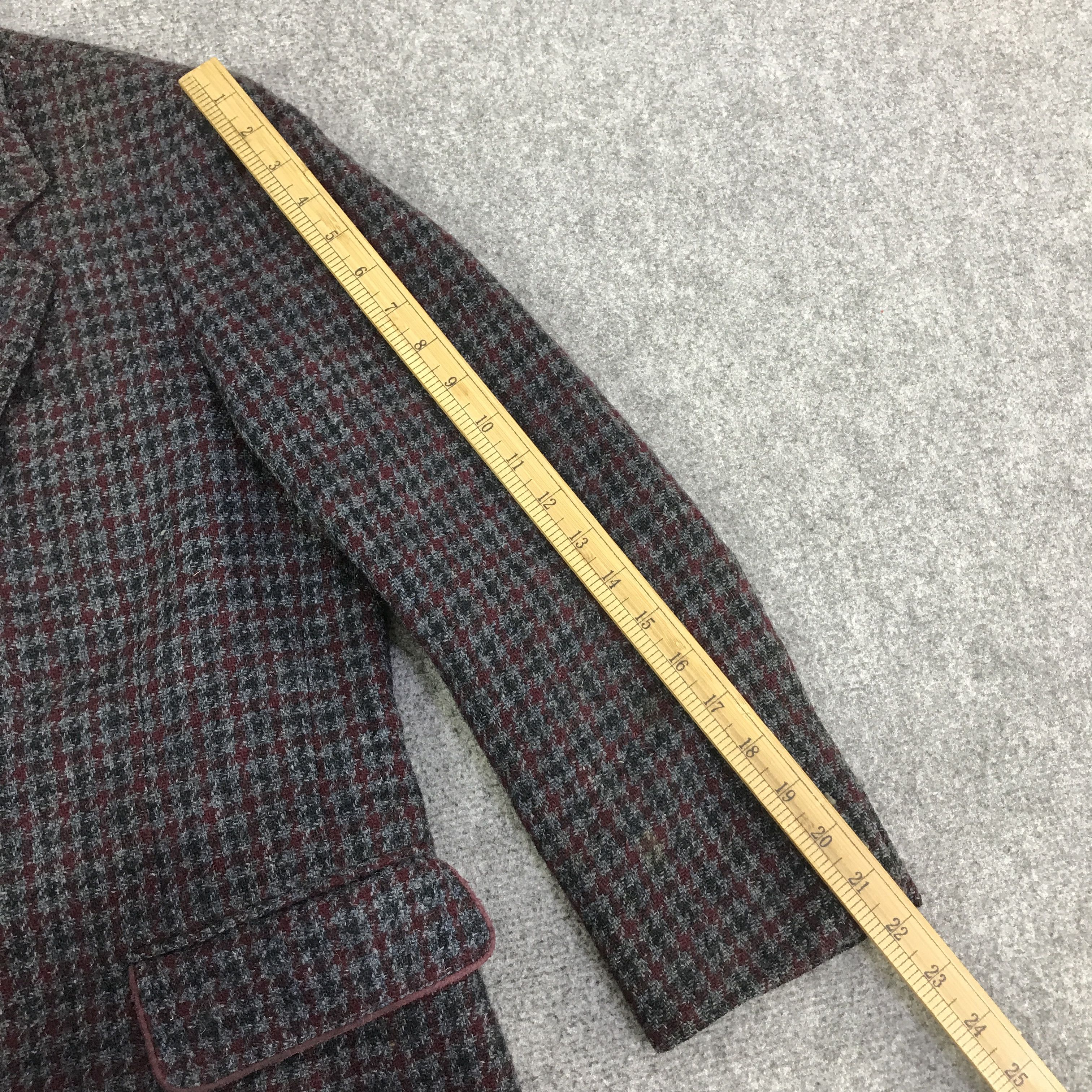 Harris Tweed harris tweed Classic Wool Blazer Coat jacket K115B18 Size US M / EU 48-50 / 2 - 6 Thumbnail