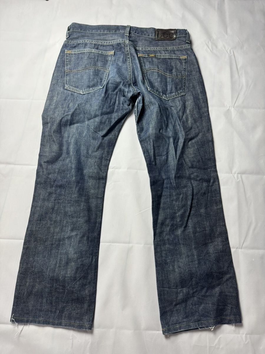 Lee Lee Vintage Straight Leg Jeans | 31 | Dark Wash Size US 31 - 2 Thumbnail