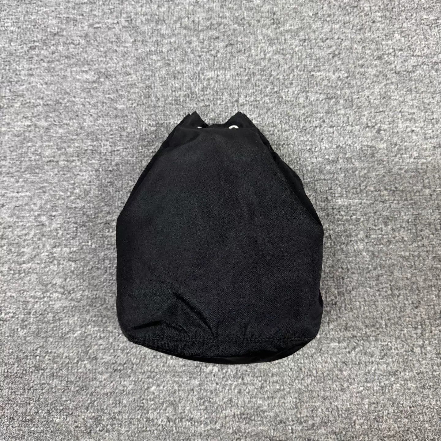 Prada Prada Triangle Logo Nylon Drawstring Bucket Bag 95 New Size ONE SIZE - 4 Thumbnail