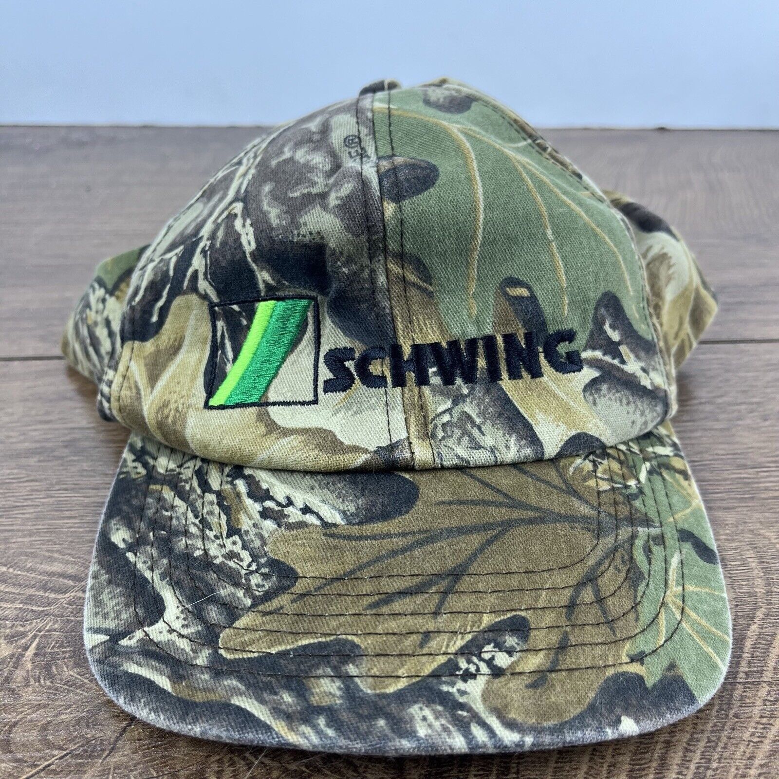 Other Schwing Hat Schwing Baseball Hat Green Camo Adjustable Hat G Size ONE SIZE - 2 Thumbnail