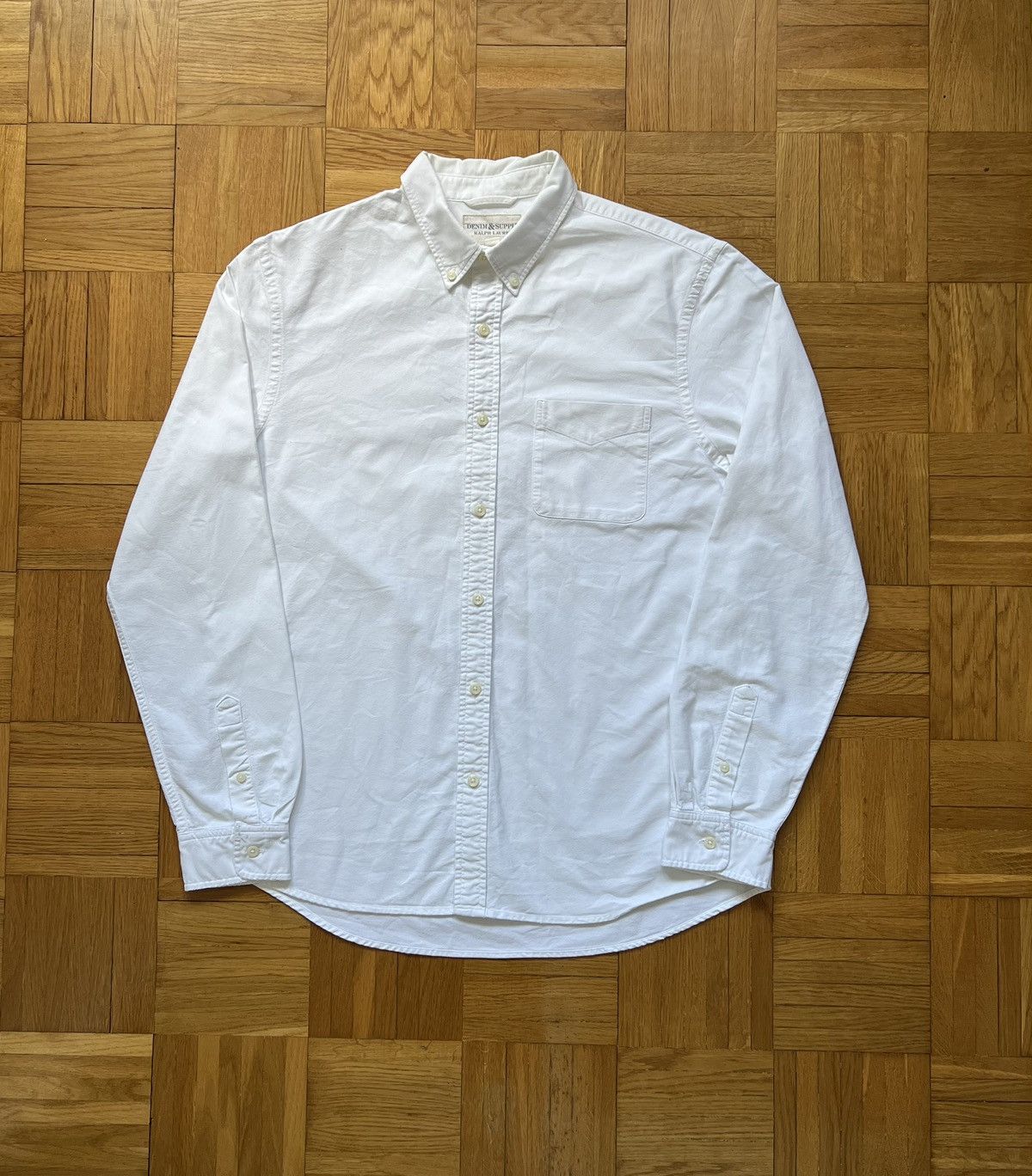 Denim & Supply Ralph Lauren × Ralph Lauren Shirt Ralph Lauren Denim & Supply White Size US L / EU 52-54 / 3 - 1 Thumbnail