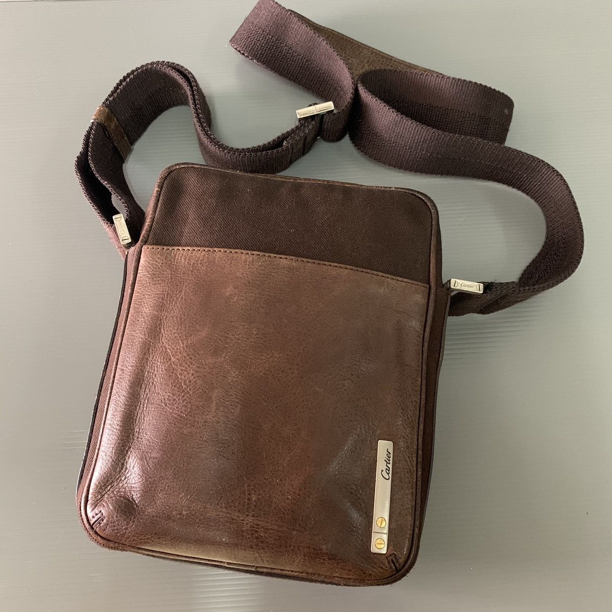 Cartier Cartier Paris Leather Slingbag Pre-Owned Size ONE SIZE - 2 Thumbnail