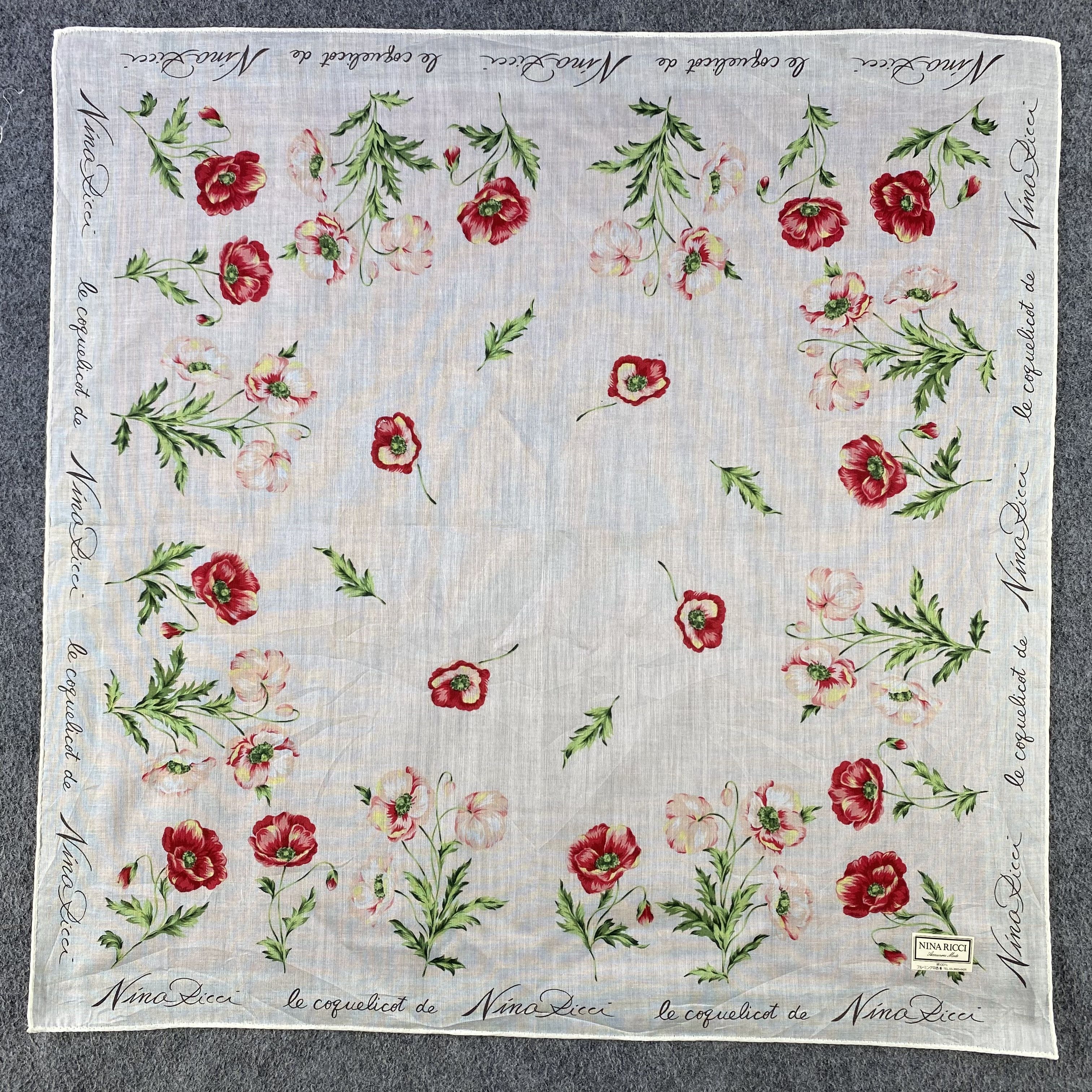 Nina Ricci Nina Ricci Handkerchief/Neckerchief/Bandana HC732 Size ONE SIZE - 1 Thumbnail