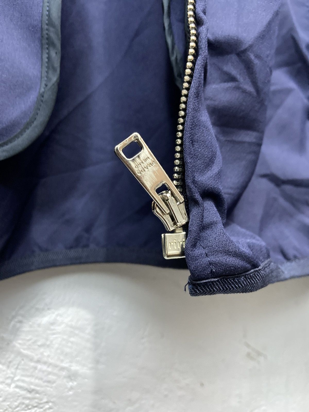 Prada Prada Linea Rossa Full Zip Hoodie Cotton Nylon Size US L / EU 52-54 / 3 - 19 Thumbnail