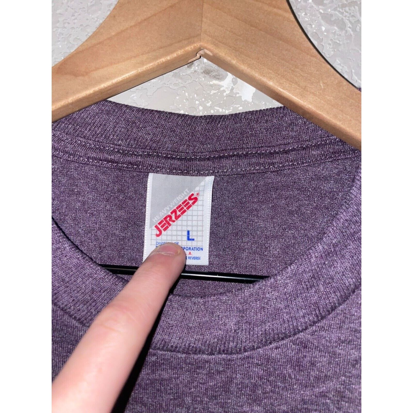 Jerzees Vintage New Mexico Shirt Purple Tee Native American VTG 90s Size US L / EU 52-54 / 3 - 6 Thumbnail