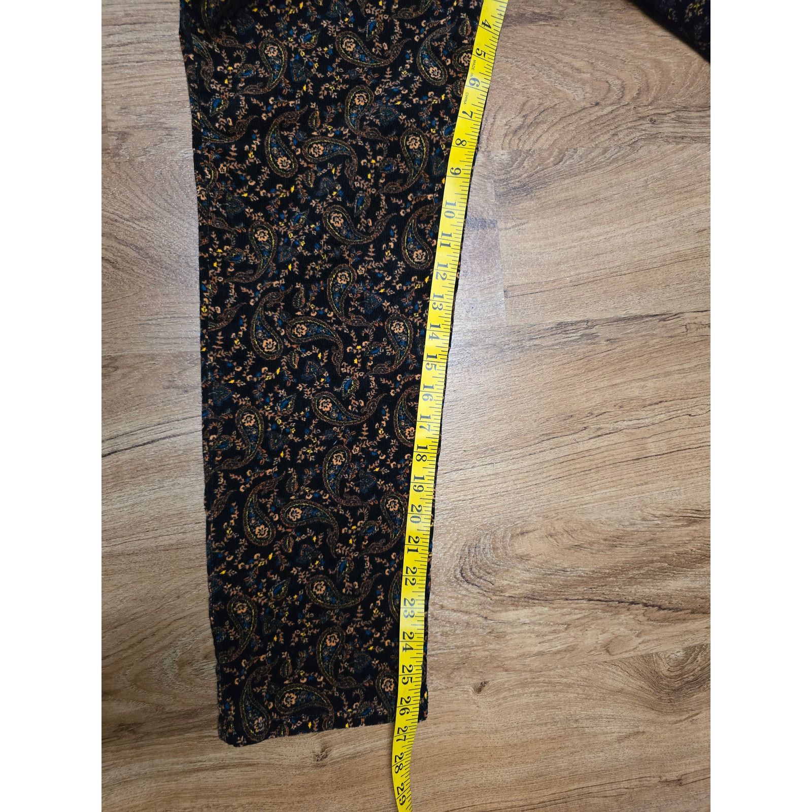 Croft & Barrow Croft & Barrow Paisley Corduroy Pants Floral Multicolor 10P Size US 30 / EU 46 - 11 Thumbnail