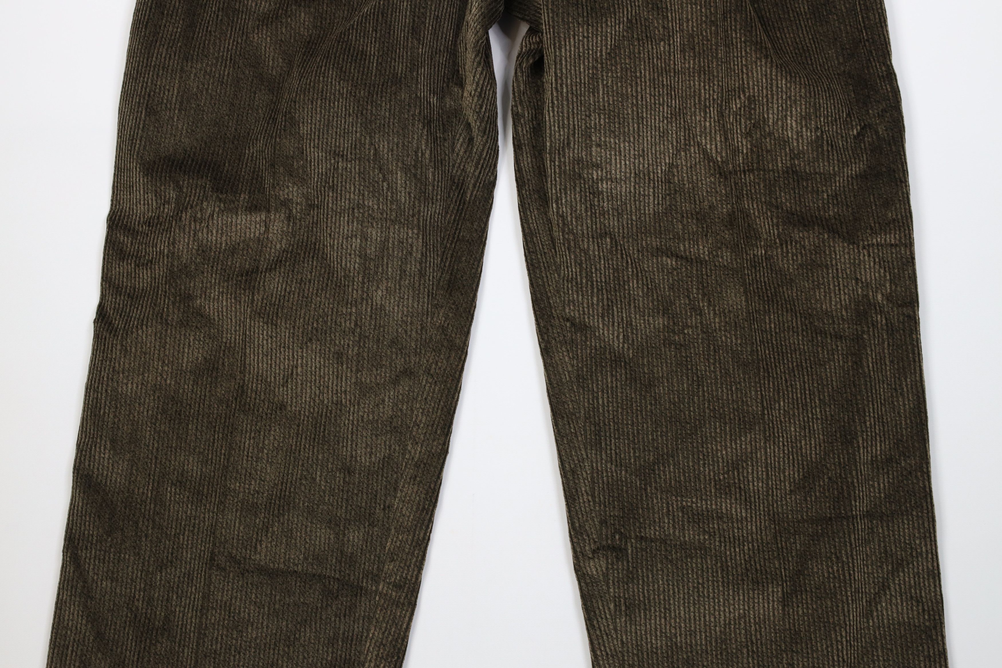 Vintage Vintage 90s Streetwear Wide Leg Corduroy Chino Pants USA Size US 38 / EU 54 - 3 Thumbnail