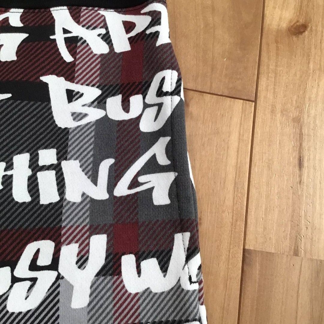 Bape BAPE GRAFFITI CHECK sweat shorts a bathing ape ★size M Size US 32 / EU 48 - 3 Thumbnail