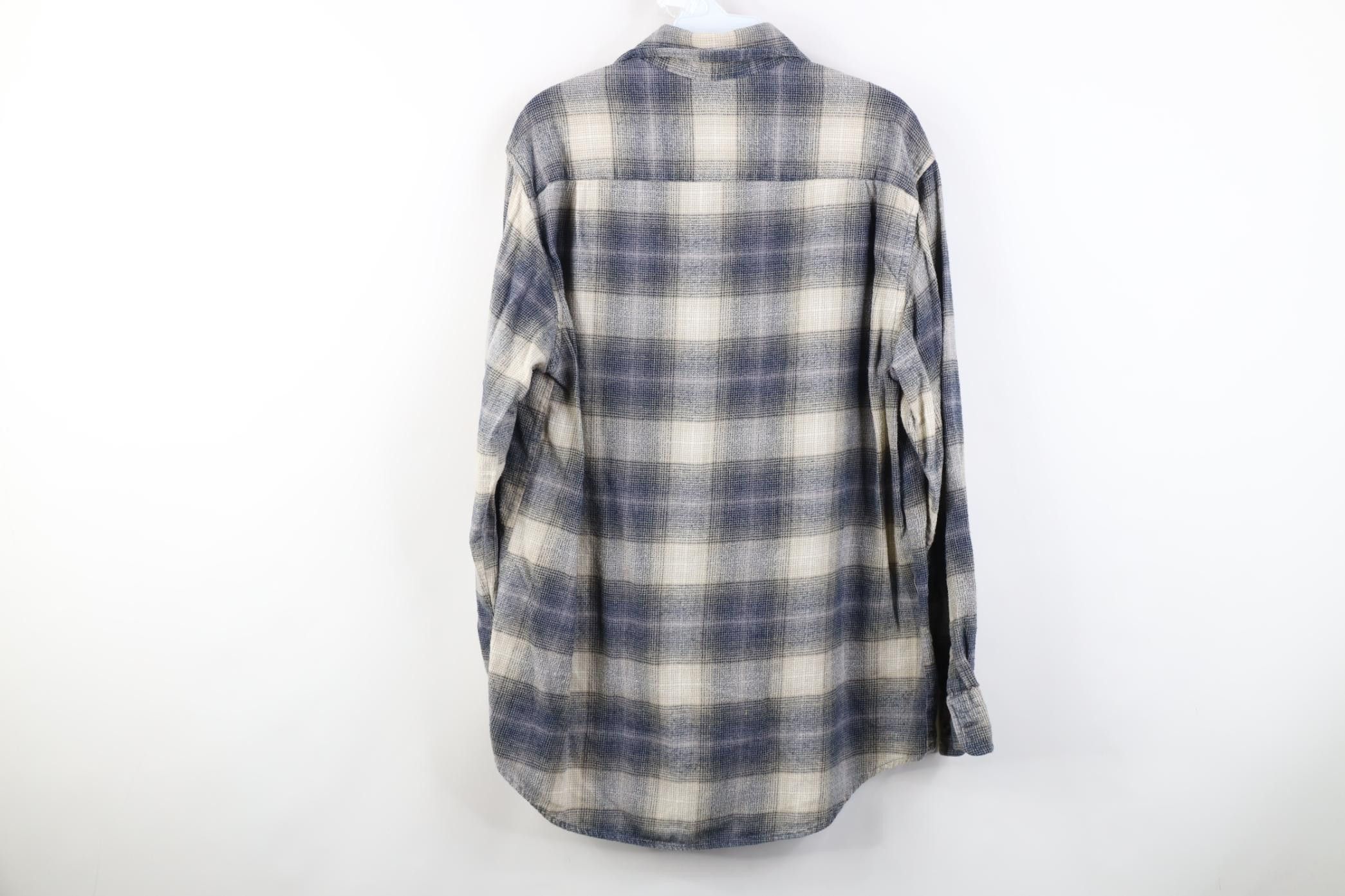 Vintage Vintage 90s Streetwear Flannel Collared Button Shirt Plaid Size US M / EU 48-50 / 2 - 9 Thumbnail
