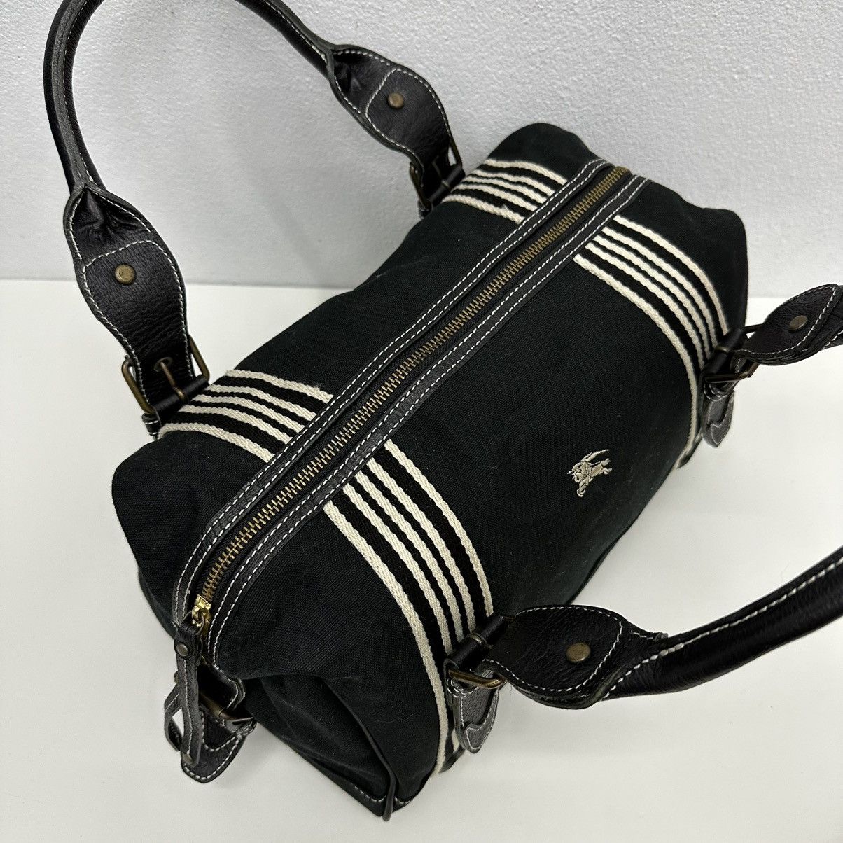 Burberry ‼️LAST DROP‼️ AUTHENTIC BURBERRY BLUE LABEL CANVAS BOSTON BAG Size ONE SIZE - 7 Thumbnail