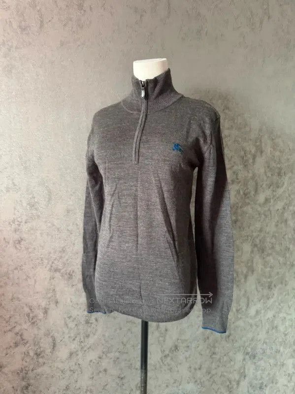 Other Burberry Gray Wool Long Sleeve Sweater. Size M / US 6-8 / IT 42-44 - 3 Thumbnail