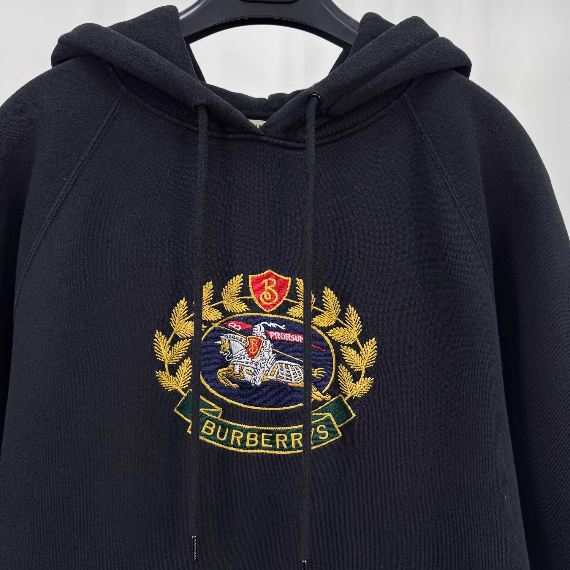 Burberry BURBERRY Horseferry Embroidery hoodie S 98 New Size US S / EU 44-46 / 1 - 3 Thumbnail
