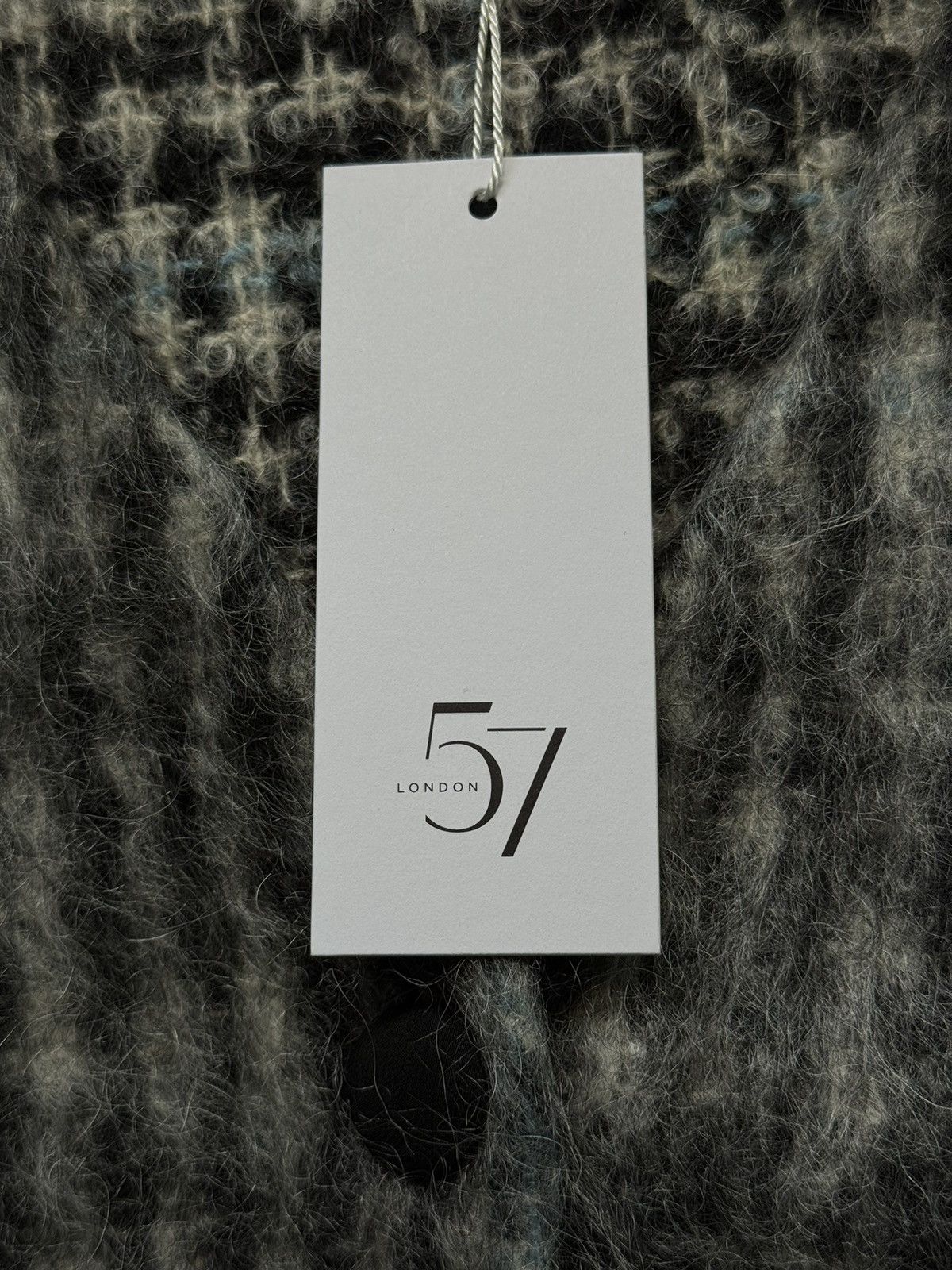 Other 57 London luxury NWT mohair wool blend cardigan sweater Size M / US 6-8 / IT 42-44 - 9 Thumbnail