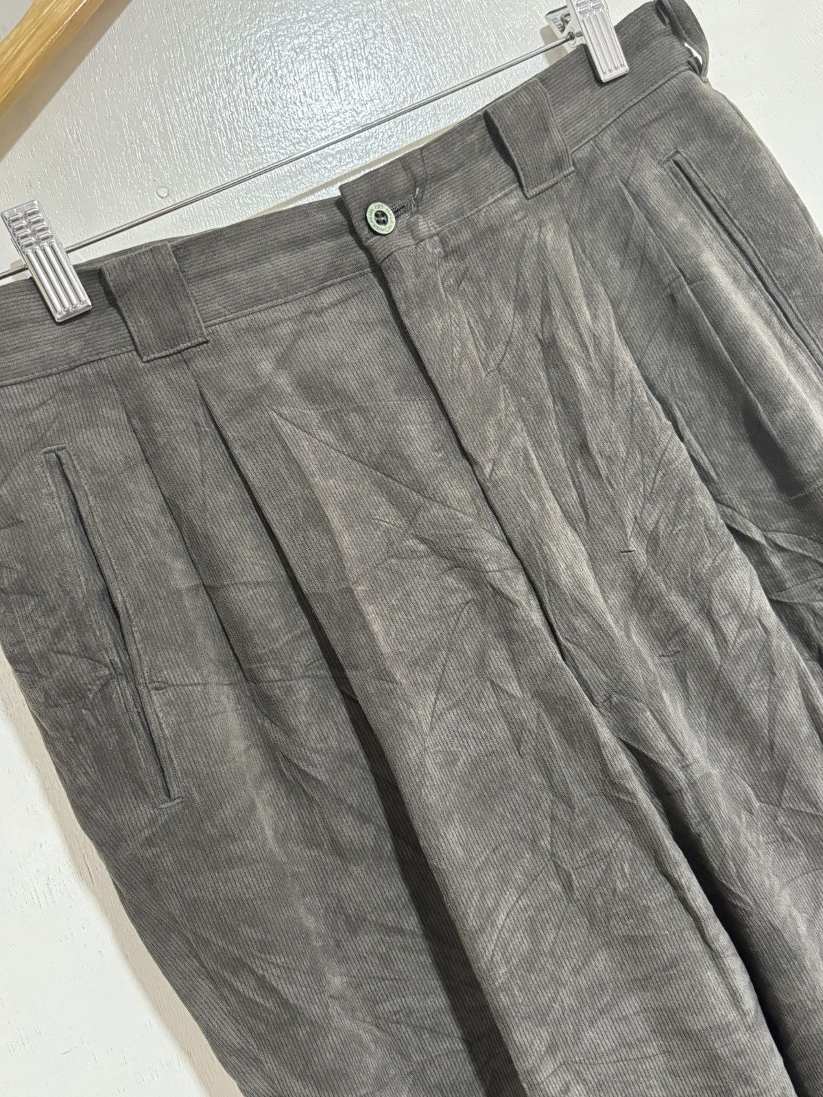 Balenciaga Vintage Balenciaga Sports Corduroy Pants Size US 31 - 3 Thumbnail