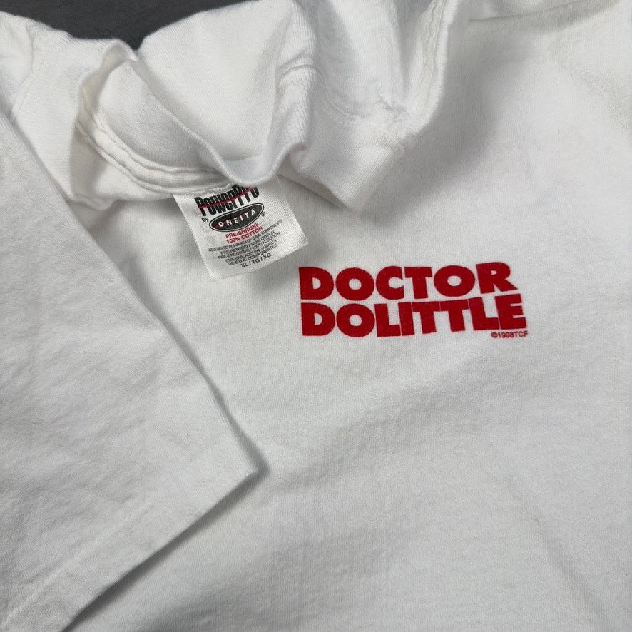 Vintage Doctor Dolittle The Doctor Is In 1998 T Shirt