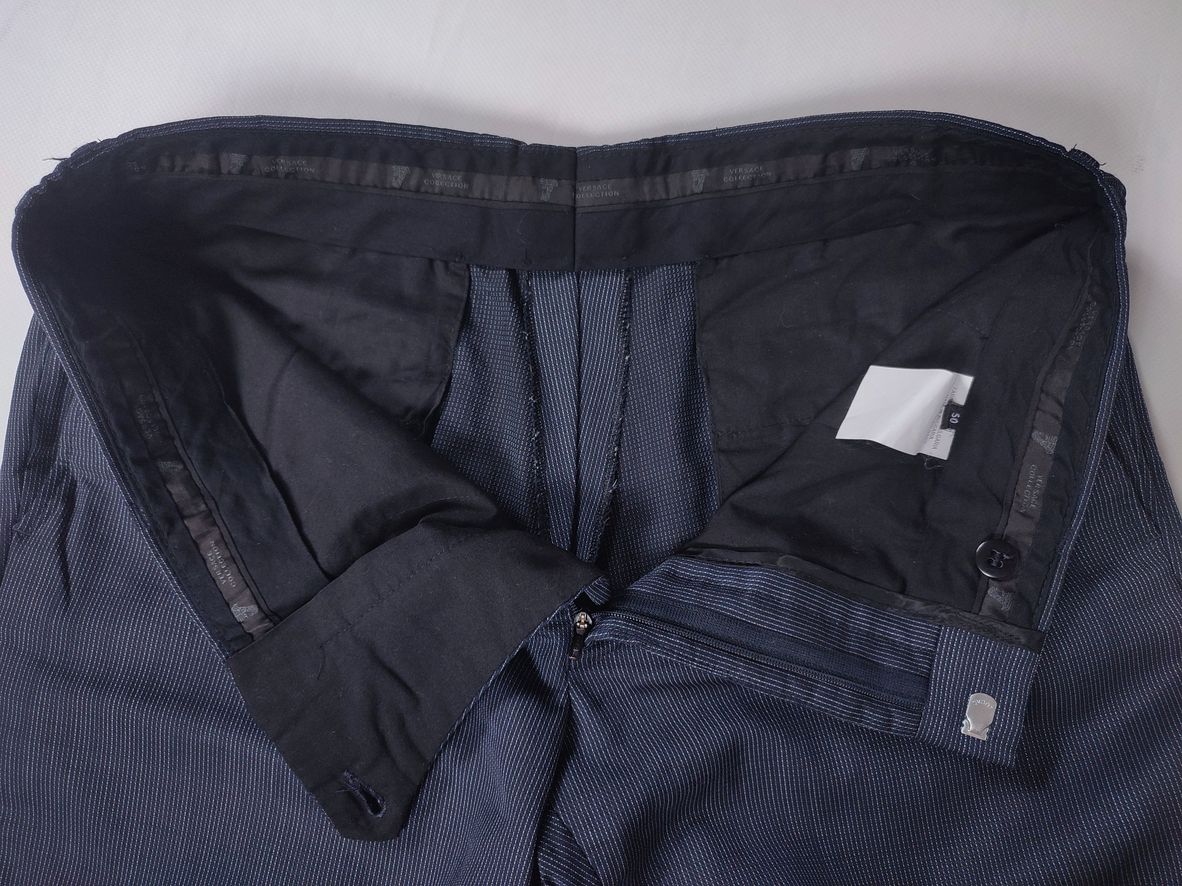 Versace Versace Collection Wool Dotted Trousers Pants Size US 32 / EU 48 - 11 Thumbnail